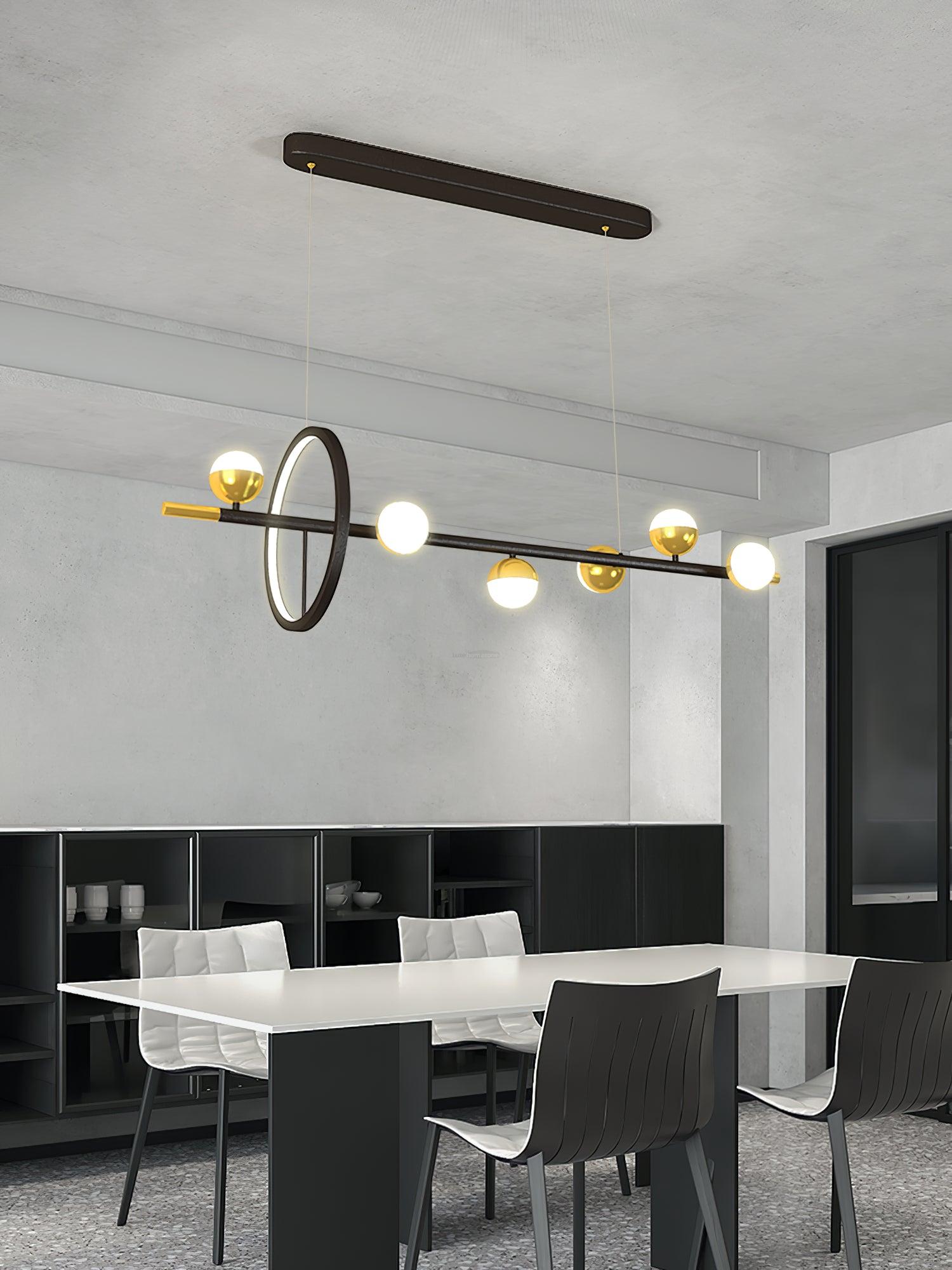 Alonso Linear Chandelier - Hailey-1-Luxehomezone