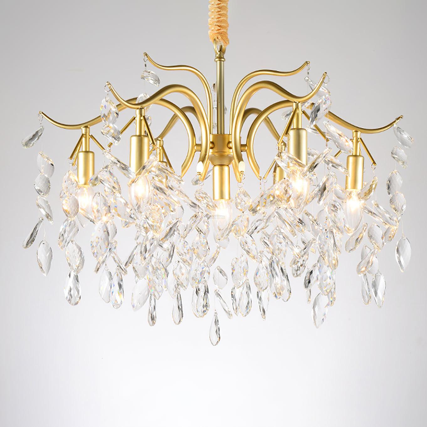 Dorale Chandelier with 7/9/11 heads - Luxehomezone