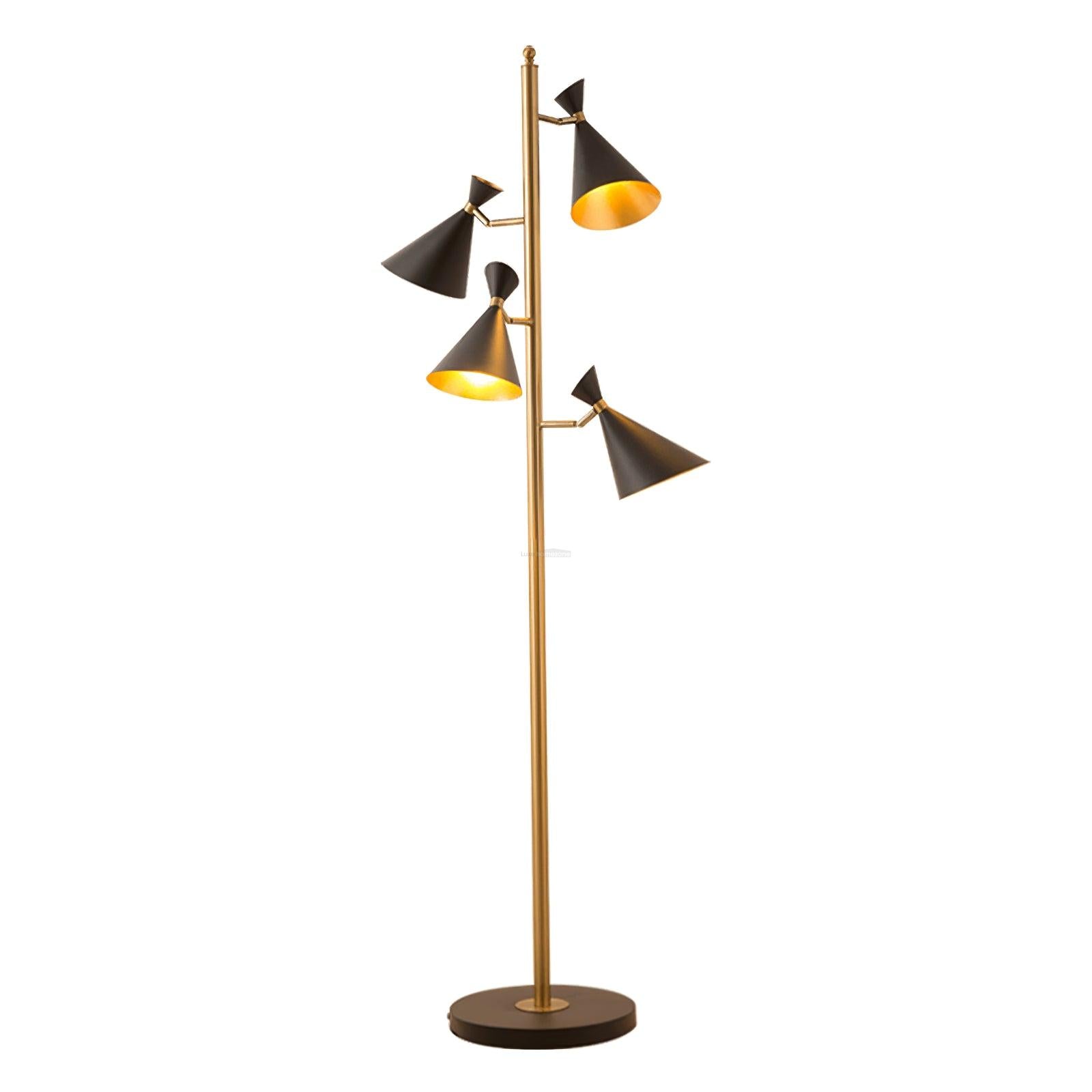 Stilnovo Adjustable Floor Lamp ∅ 23.6″ - Geometry-1-Luxehomezone