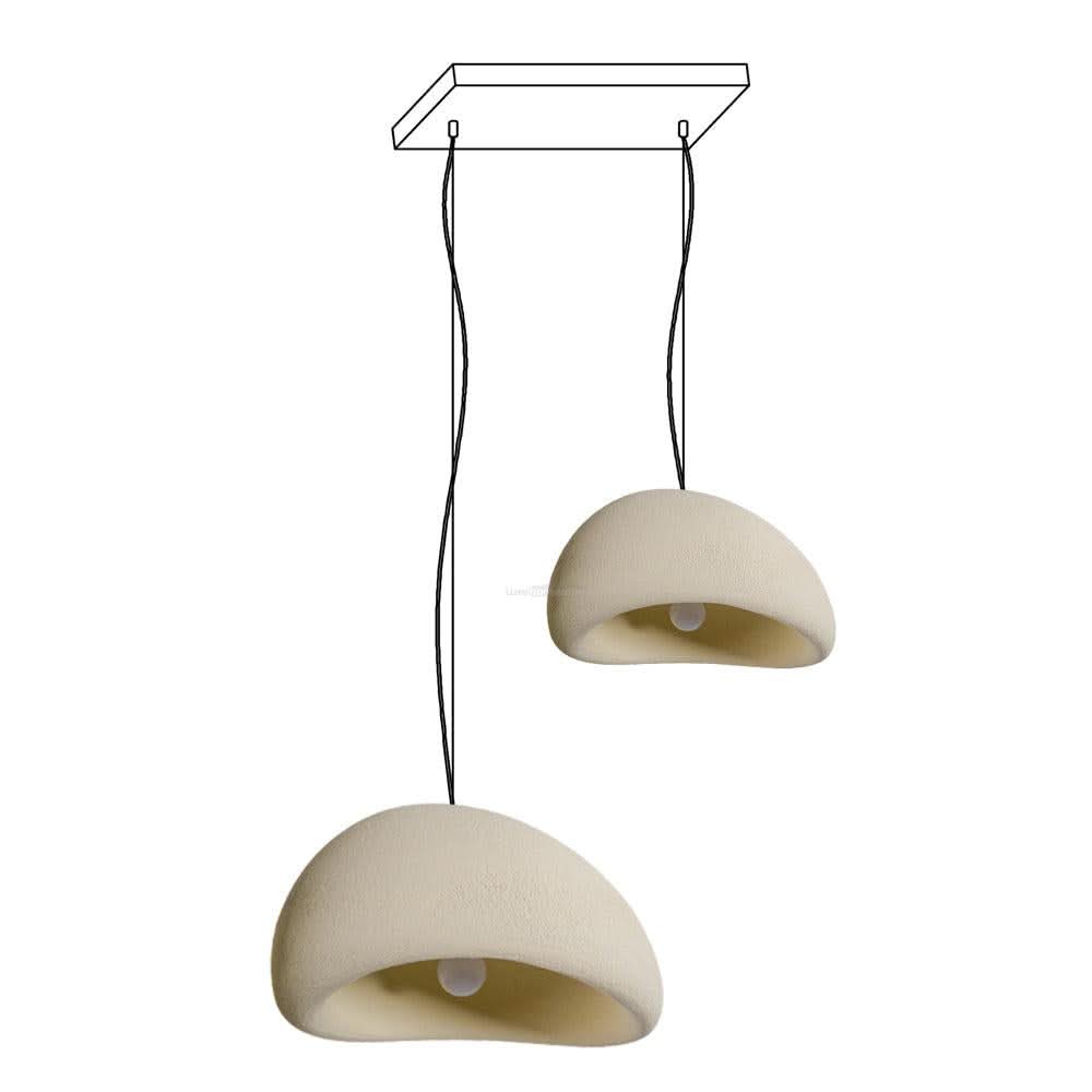 Khmara Chandelier with Rough Combination Type A - Luxehomezone