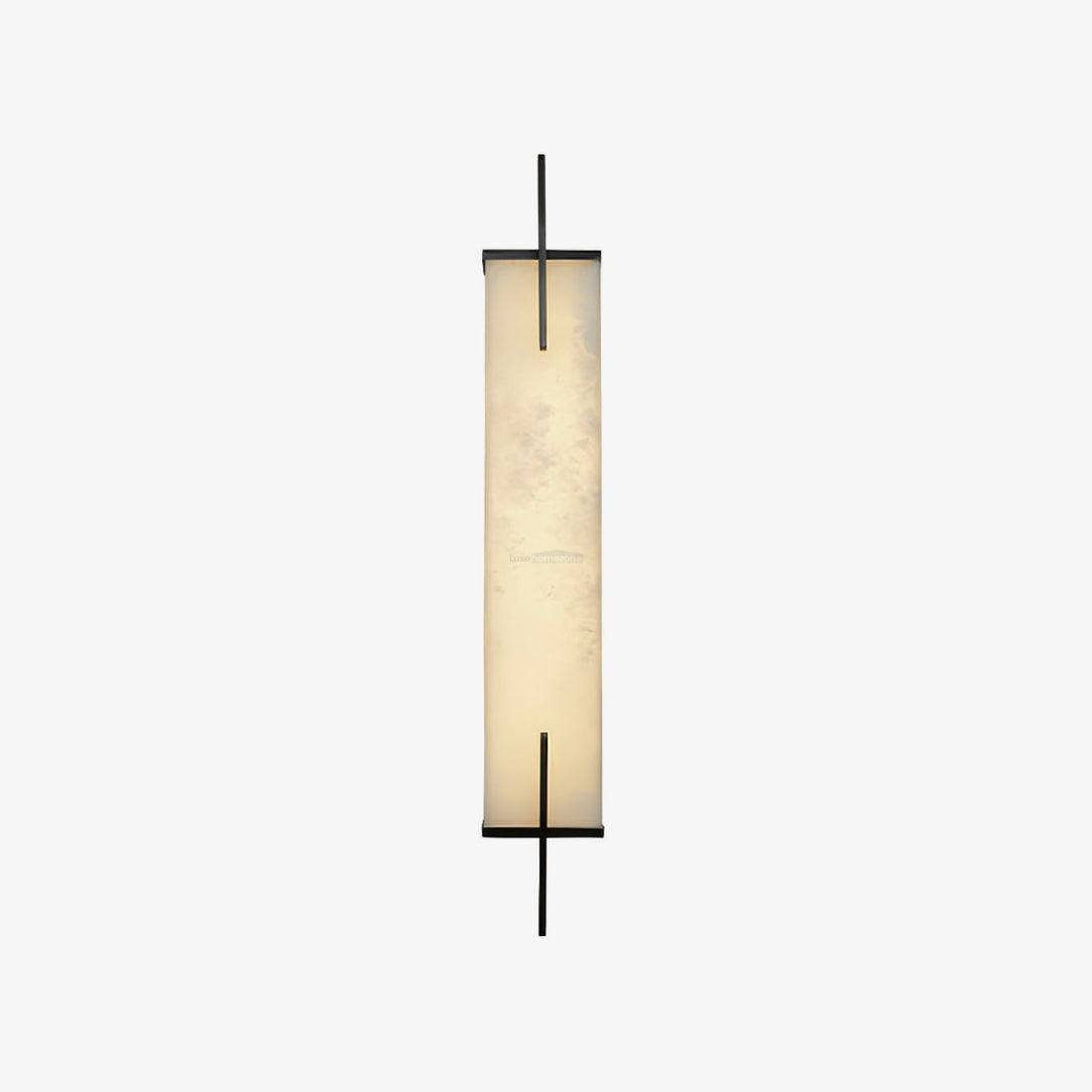Calliope Wall Lamp Alabaster - Alabaster, Alabaster Wall Lamp-1-Luxehomezone