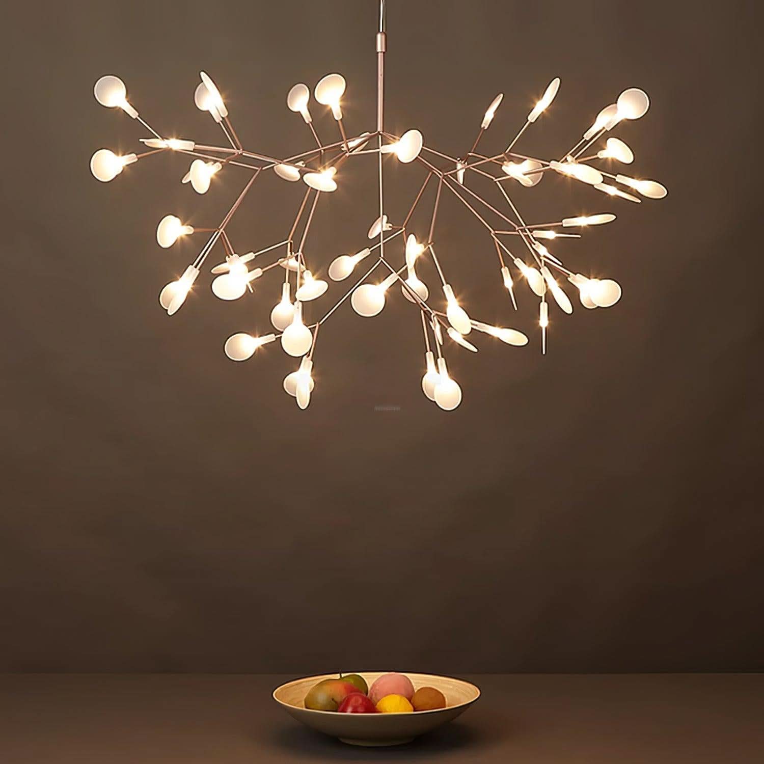 Rose Gold Firefly Chandelier - Luxehomezone