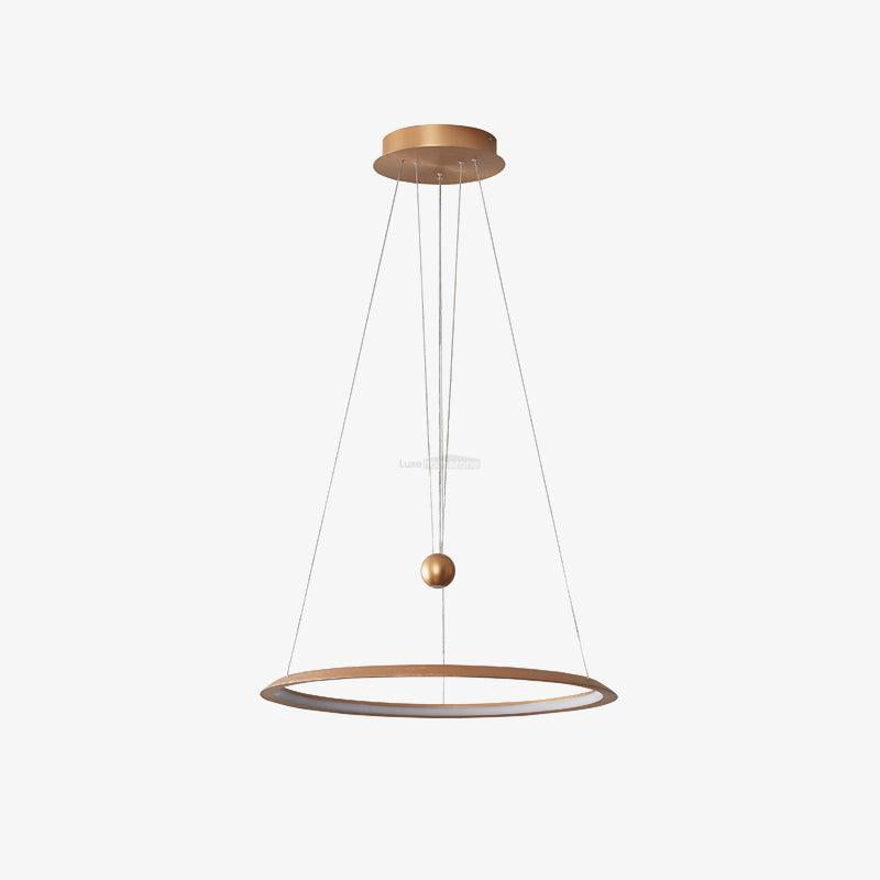 Circular LED Chandelier ∅ 23.6″ - ring-1-Luxehomezone