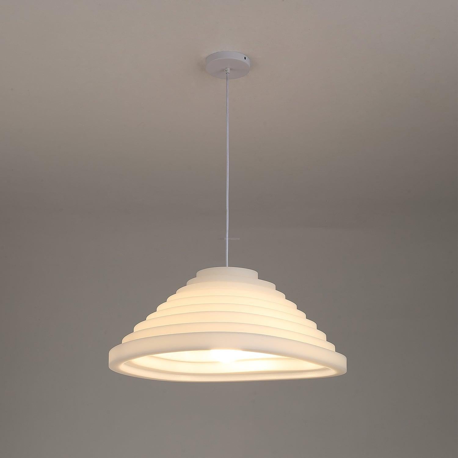 Rice Field Acoustic Acrylic Pendant - Luxehomezone