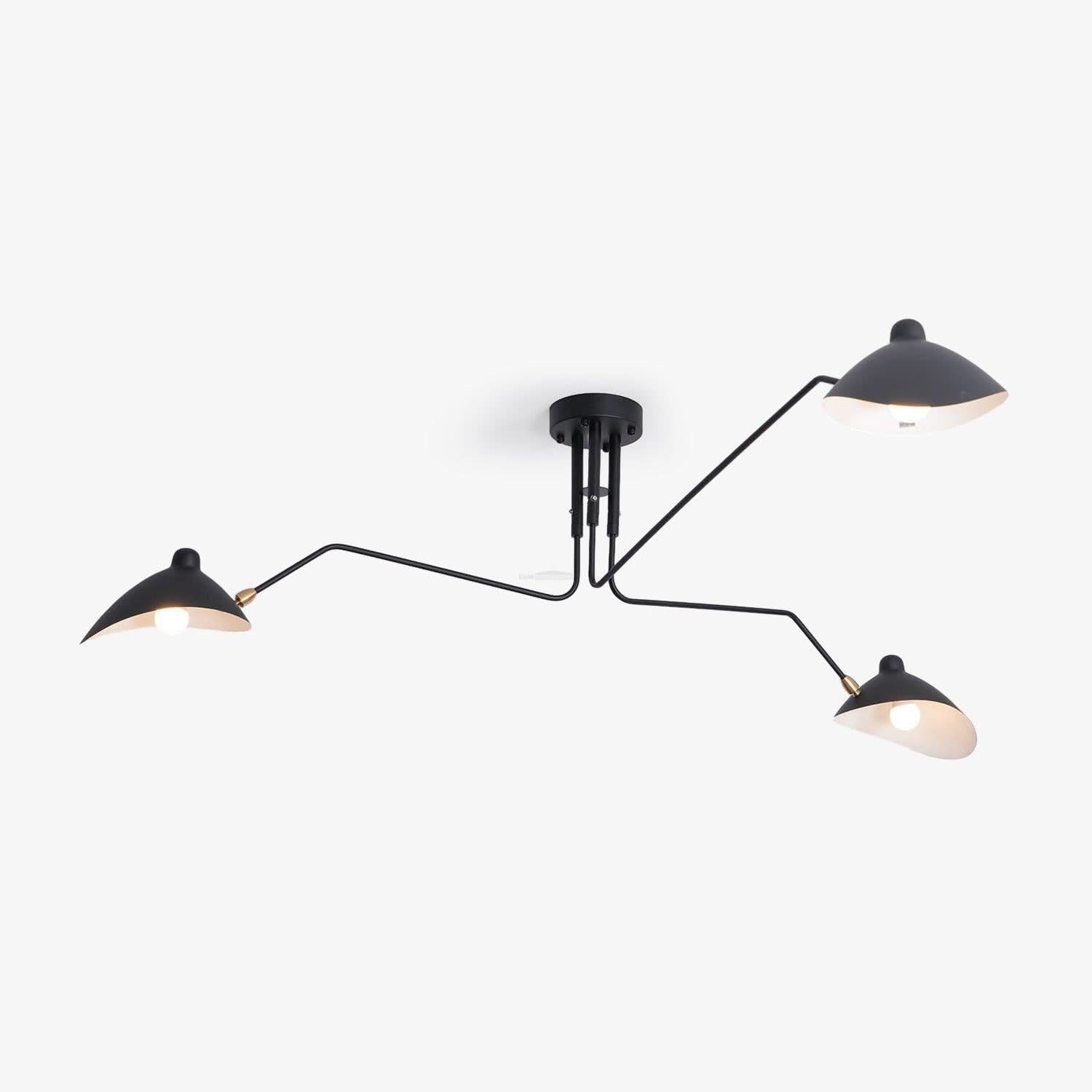 Serge Mouille Ceiling Light Style A - Luxehomezone