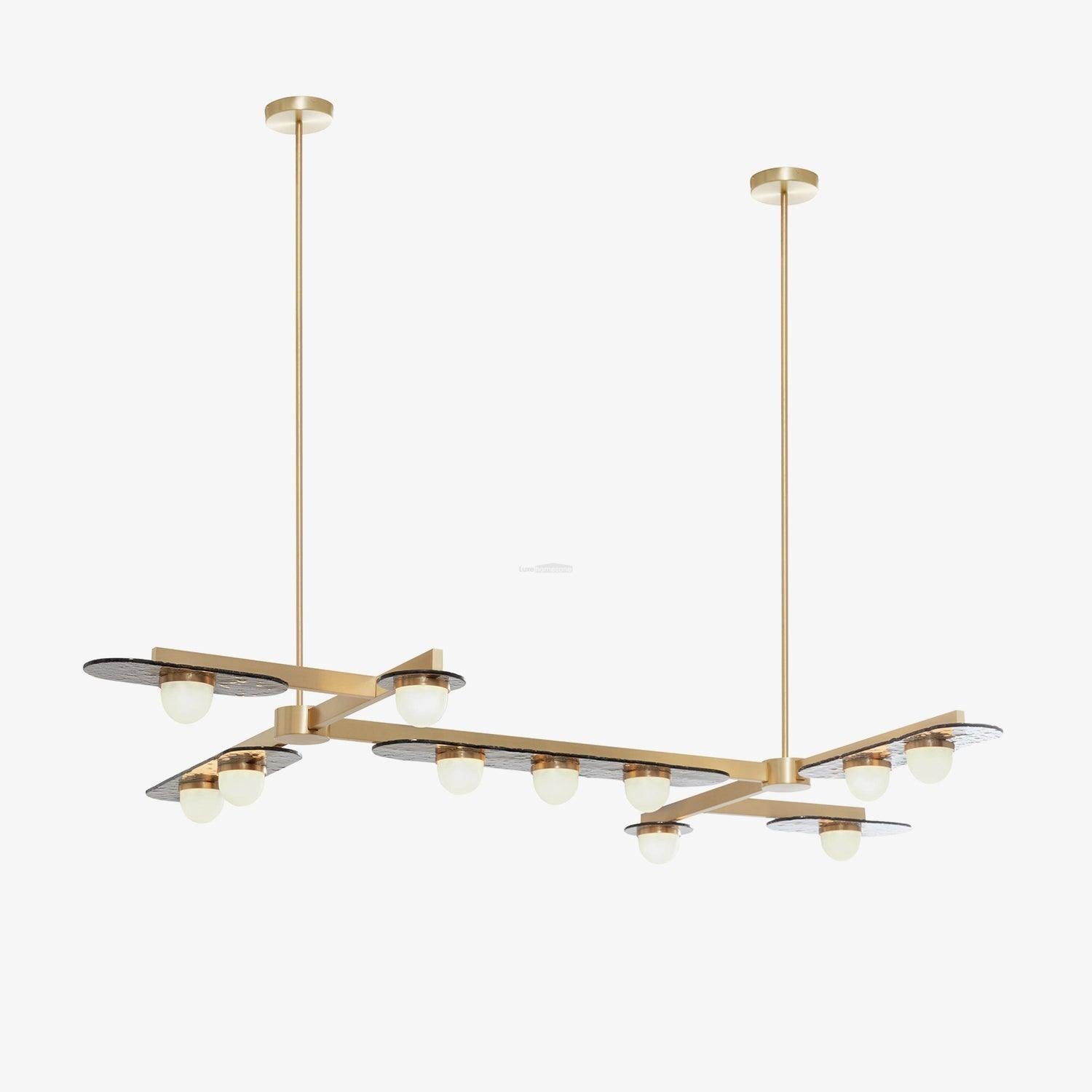 Modulo Horizontal Linear Chandelier - Luxehomezone