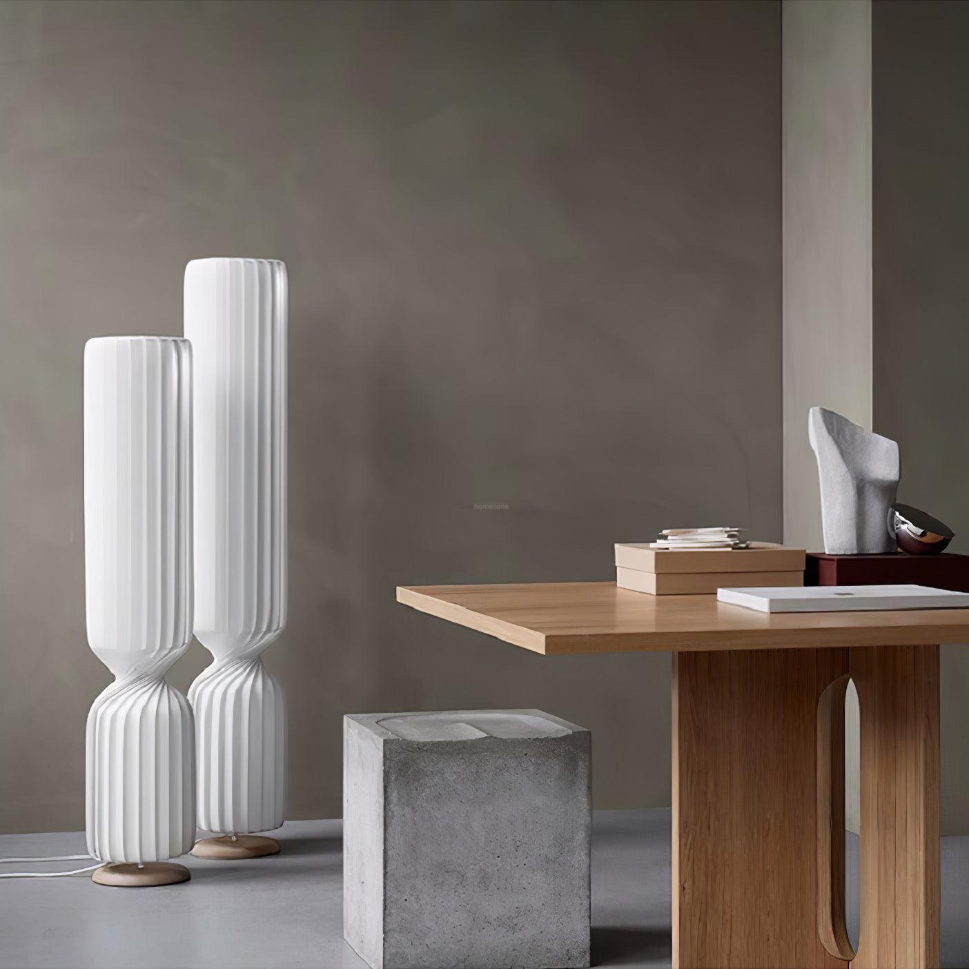Twist Floor Lamp  ∅ 9.8″ - Pillar-1-Luxehomezone