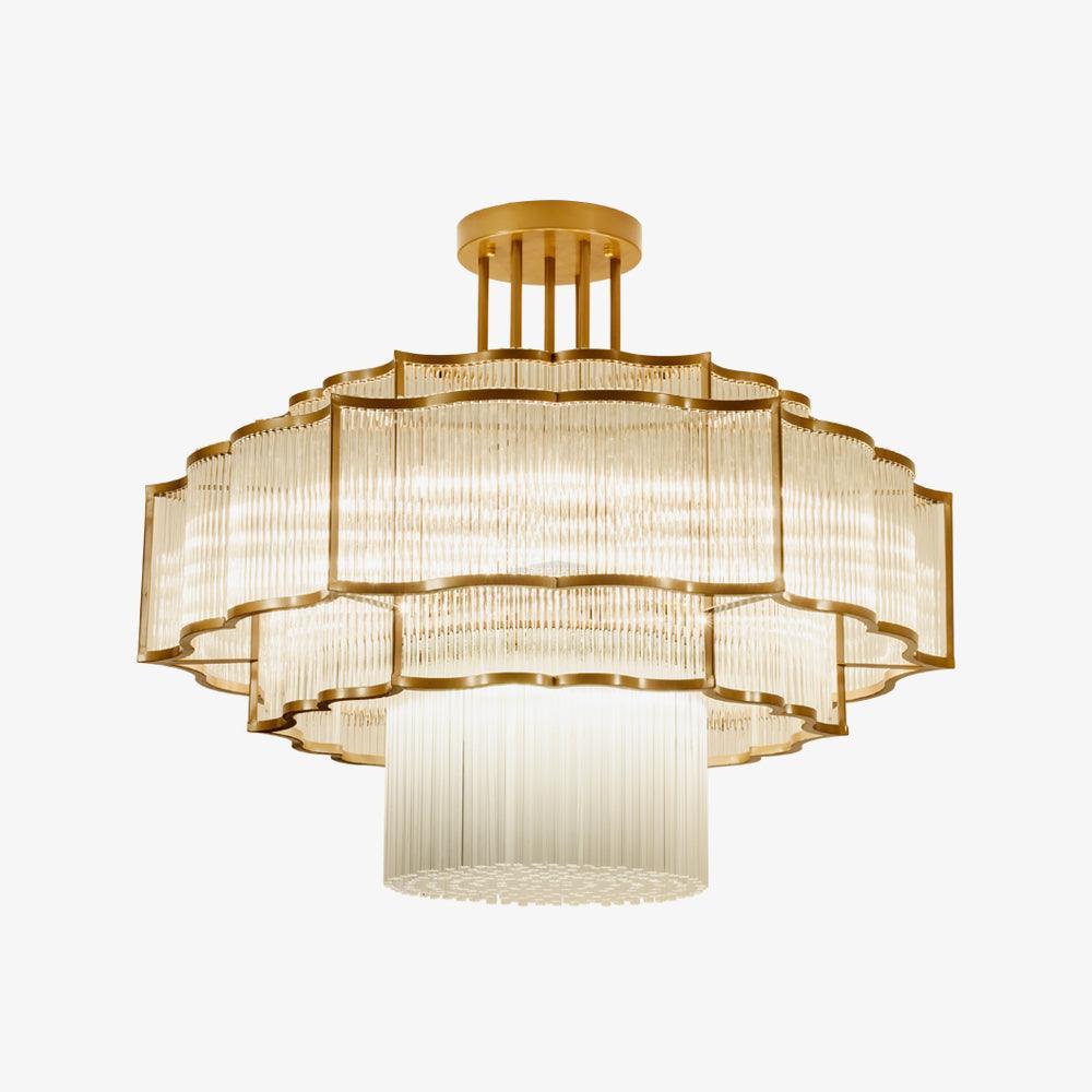 Pharo Ii Chandelier  ∅ 23.6″~39.4'' - Crystals-1-Luxehomezone