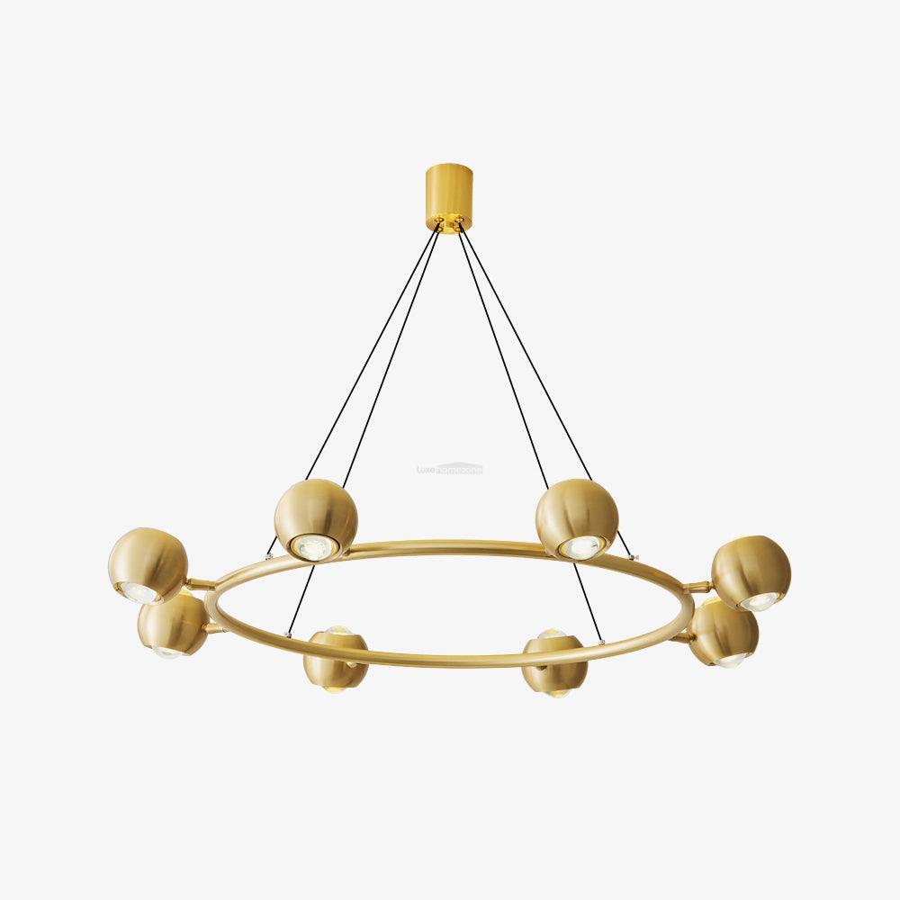 Callisto Chandelier ∅ 21.7″ - Marshmallow-1-Luxehomezone