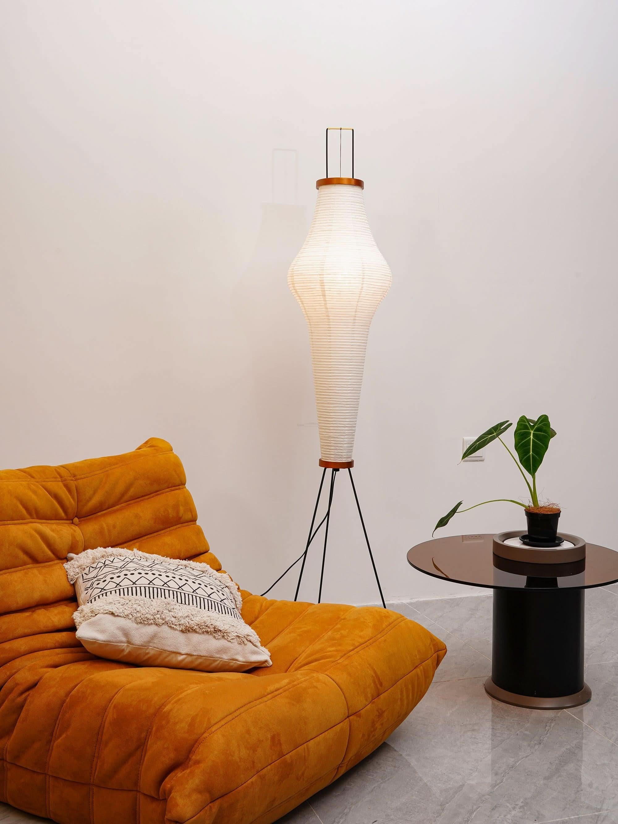 Akari Paper Floor Lamp - Luxehomezone