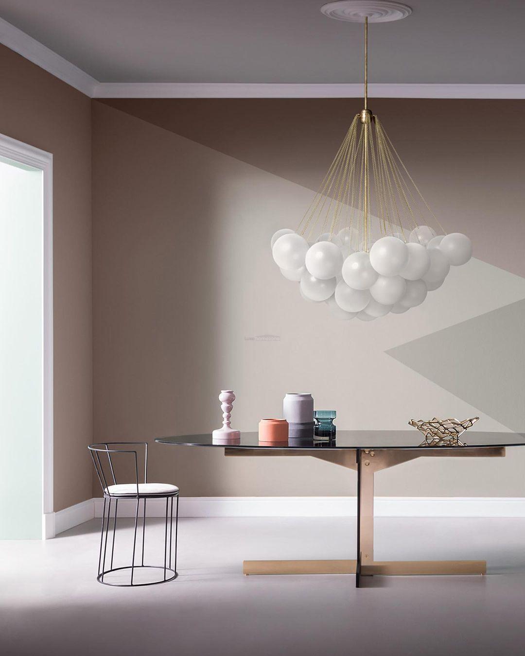Glass Bubble Chandelier - Bend, chandeliers-1-Luxehomezone