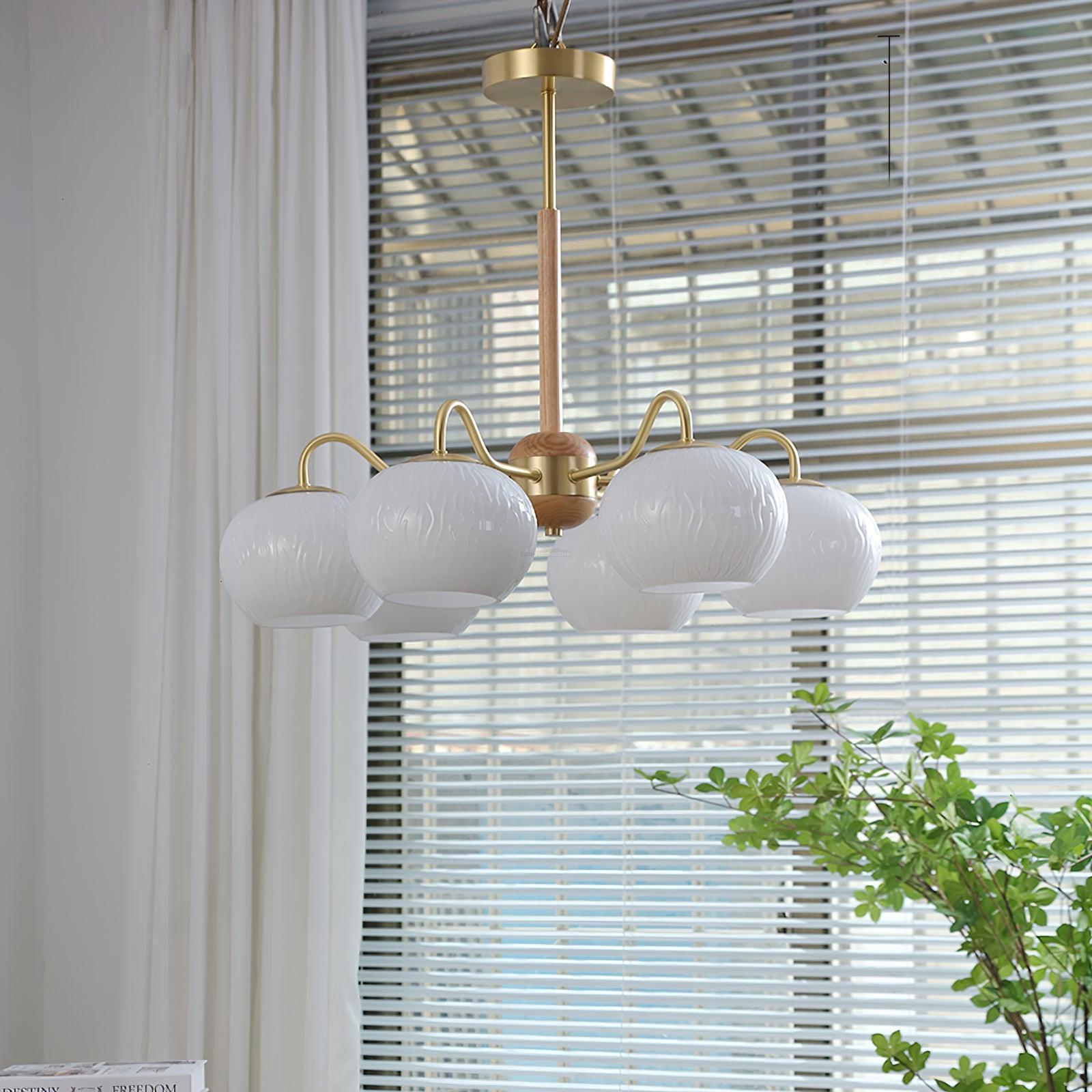 Hans Bergstrom Chandelier ∅ 22.8″ - Bend-1-Luxehomezone