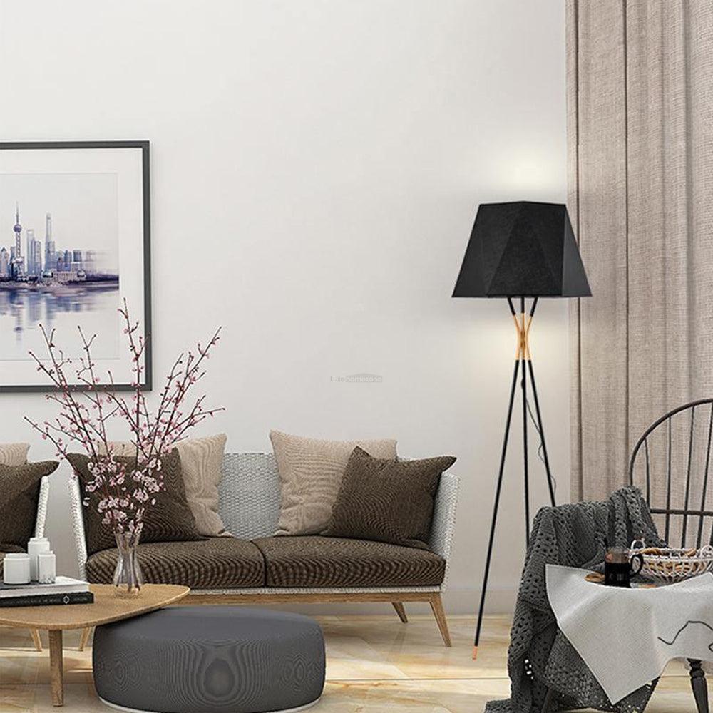 Solitaire Floor Lamp ∅ 21.7″ - Geometry-1-Luxehomezone