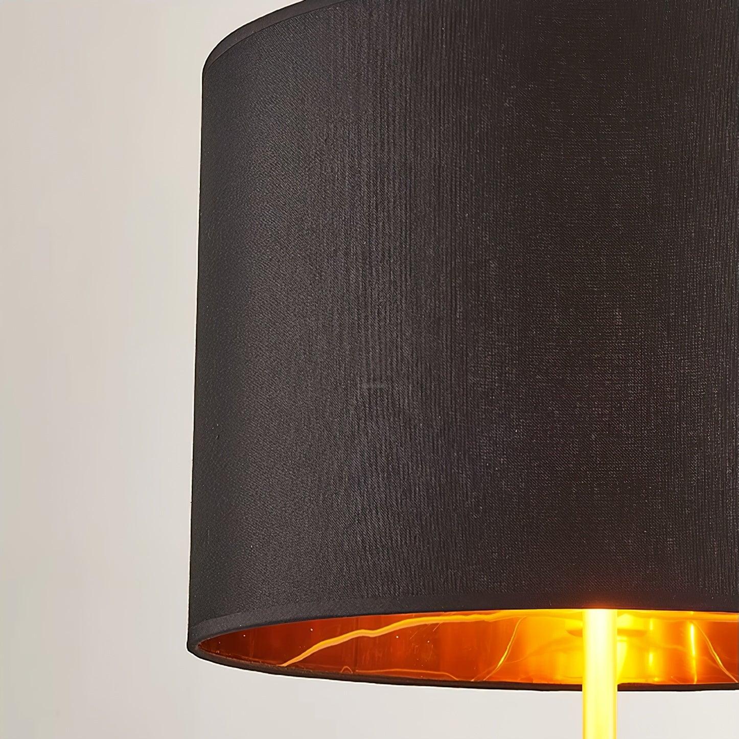 Rubell Floor Light  ∅ 17.7″ - Gold&Black-1-Luxehomezone