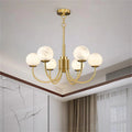 Bosso Alabaster Ball Round Branch Chandelier