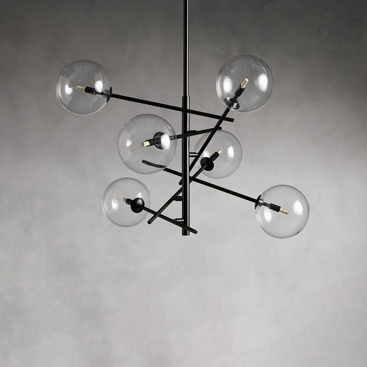 Moder Apollo Glass Ball Chandelier - Chandelier, Moder Apollo Series- Chandelier1-Luxehomezone