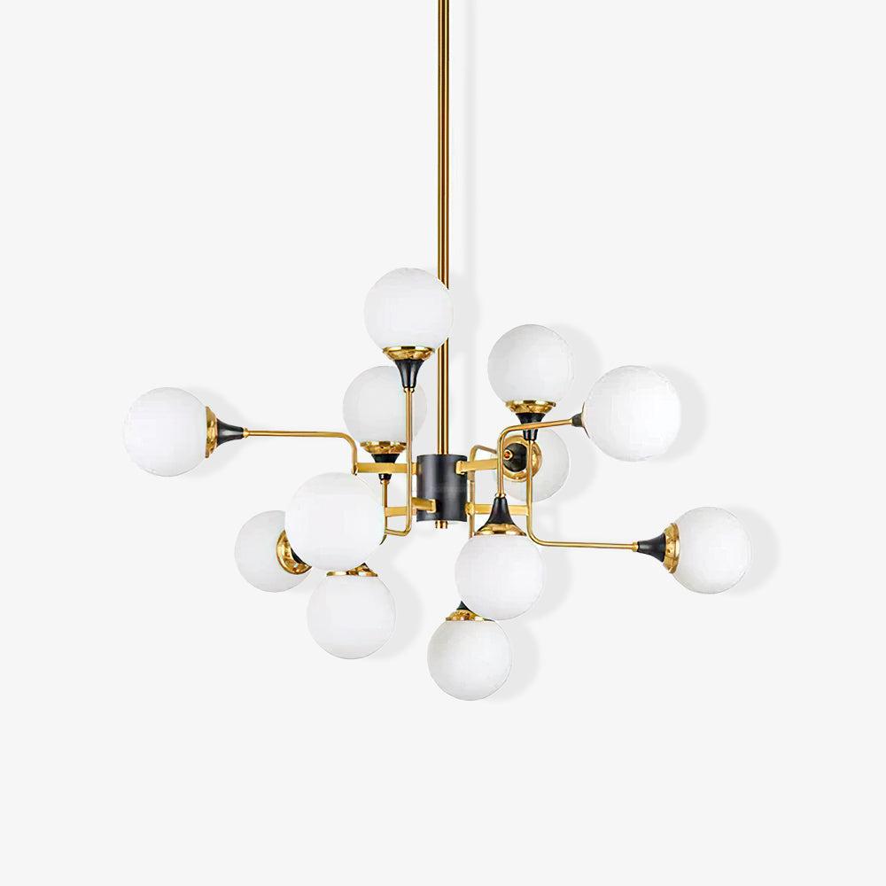 Stilnovo Chandelier with 12/16/24 heads - Frown-1-Luxehomezone