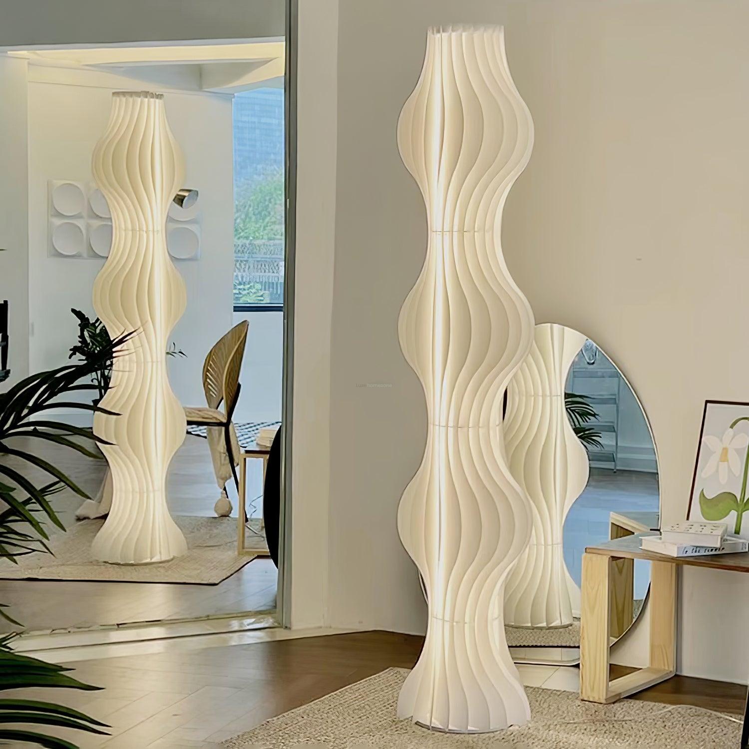 Vapor Floor Lamp Dia 35cm - Pillar-1-Luxehomezone