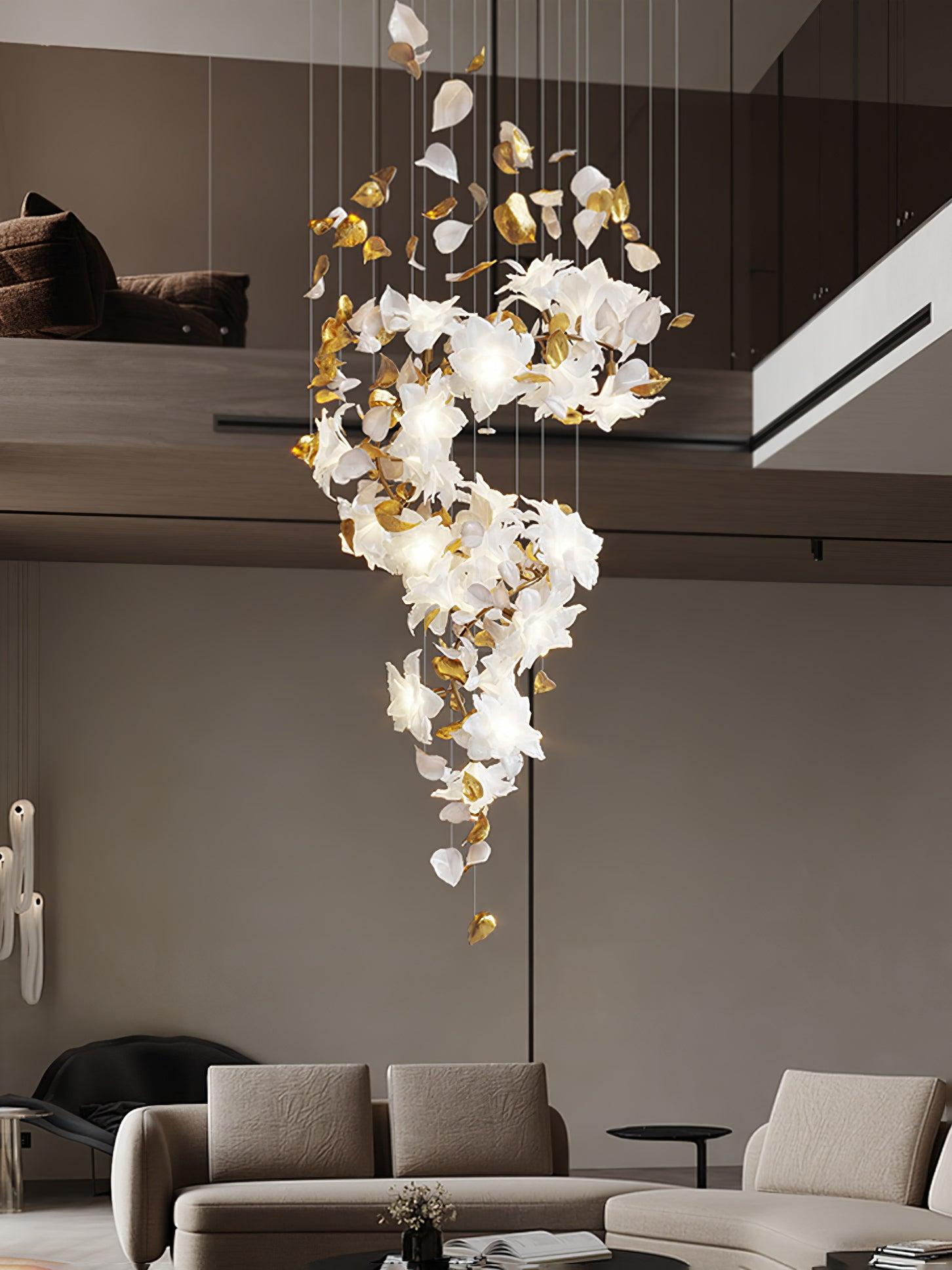 Flying Flowers Fluttering Chandelier with 6 Types - Luxehomezone