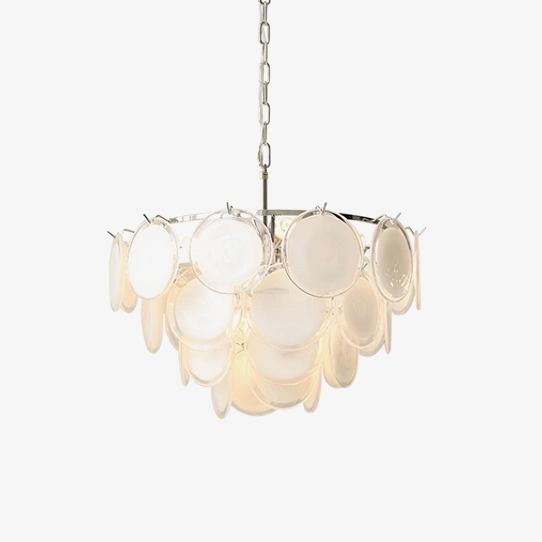 Bettina Murano Chandelier  ∅ 19.6″ - Cylinder-1-Luxehomezone