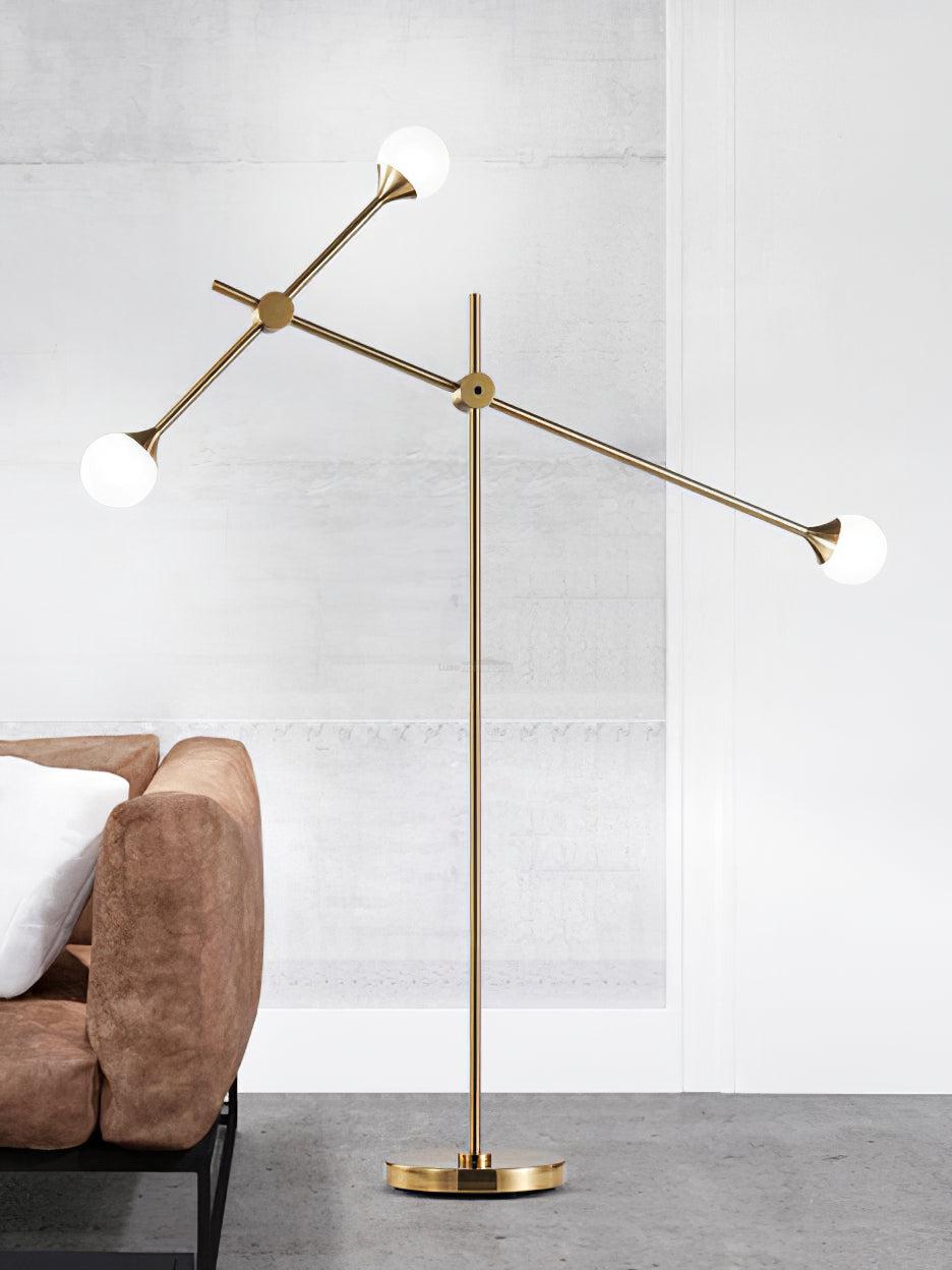 Kemi Floor Lamp ∅ 47.2″ - Flexible-1-Luxehomezone