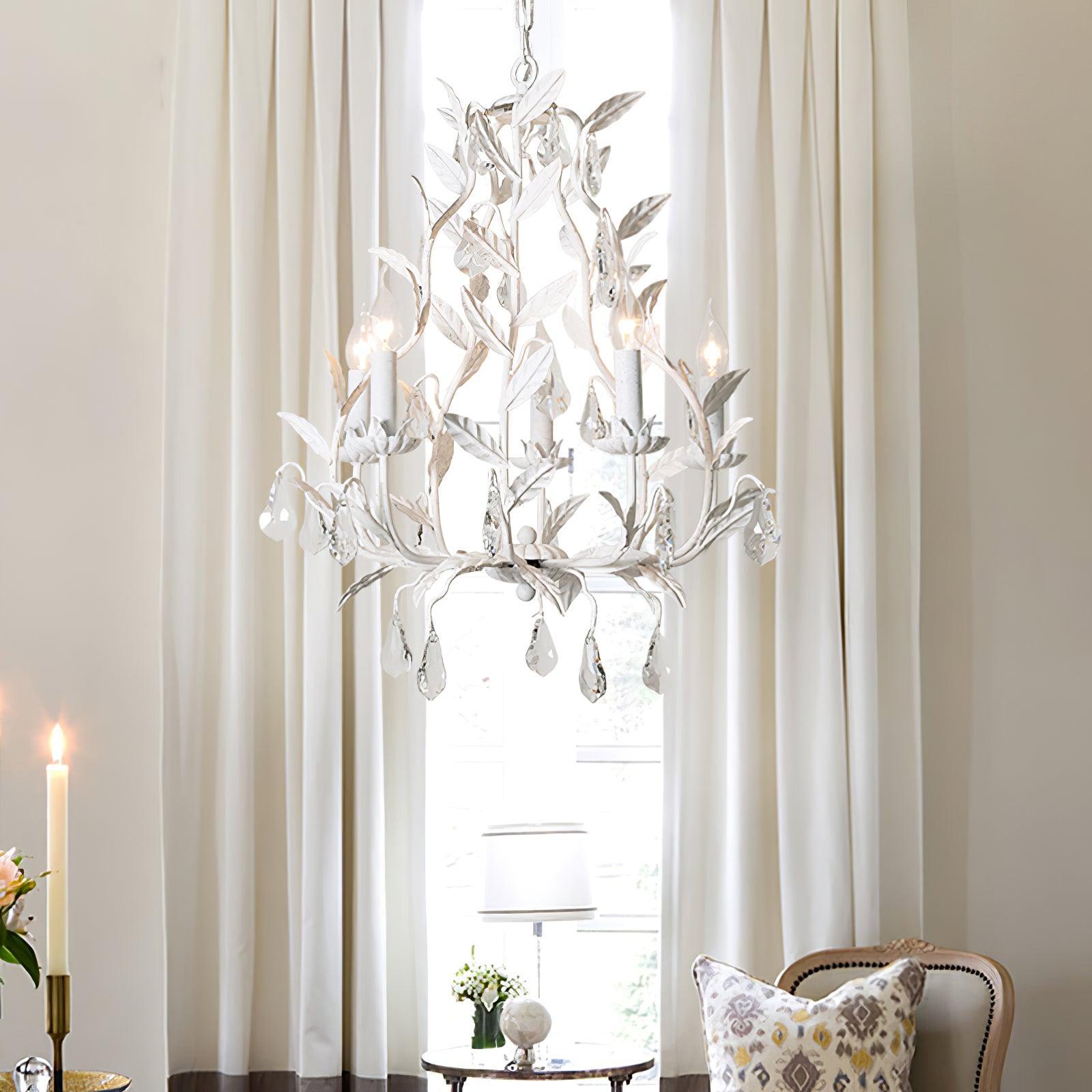 Circeo Candle Chandelier Φ 17.7″ - Candle-1-Luxehomezone