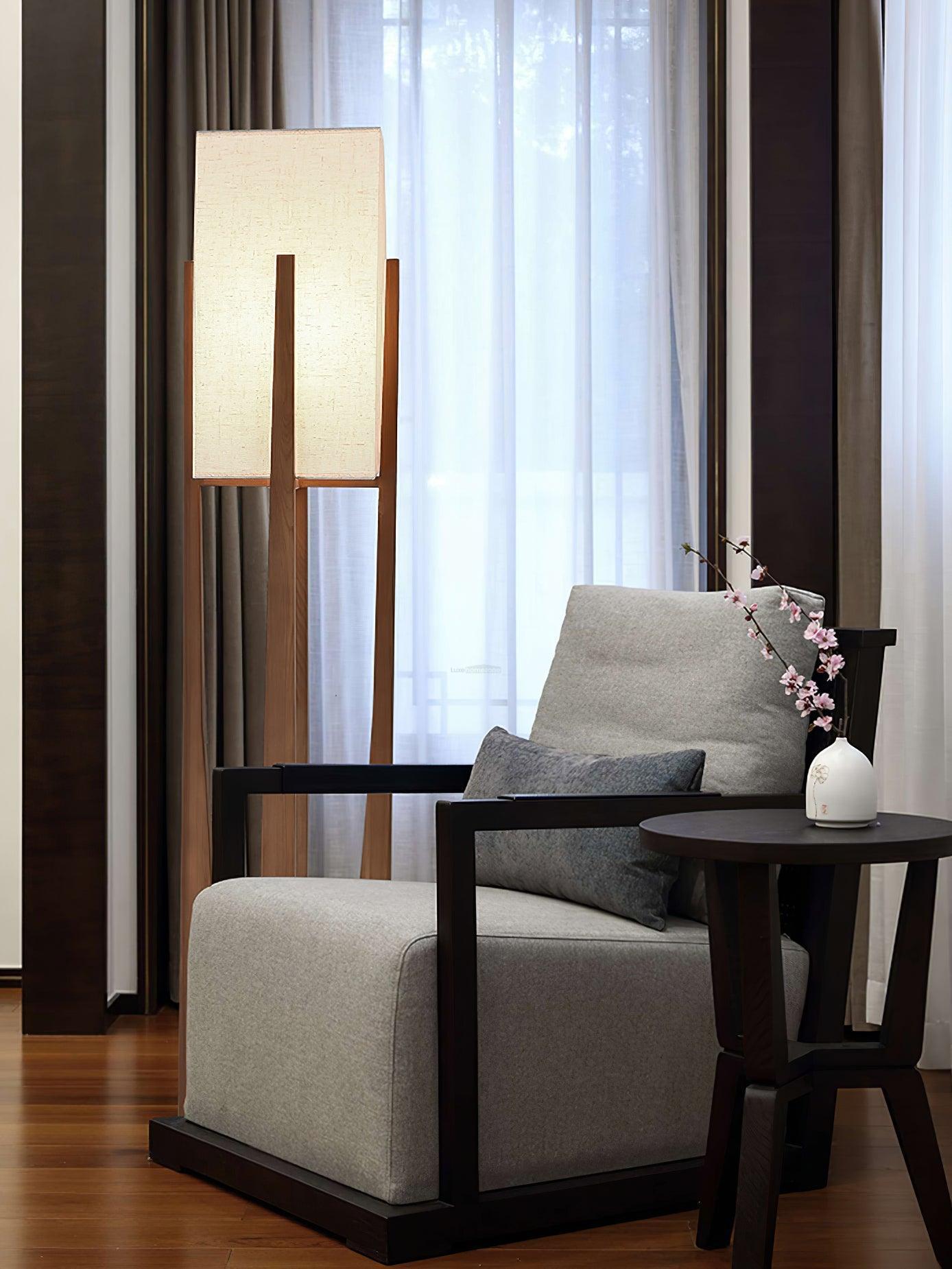 Fairbanks Floor Light - Wood-1-Luxehomezone