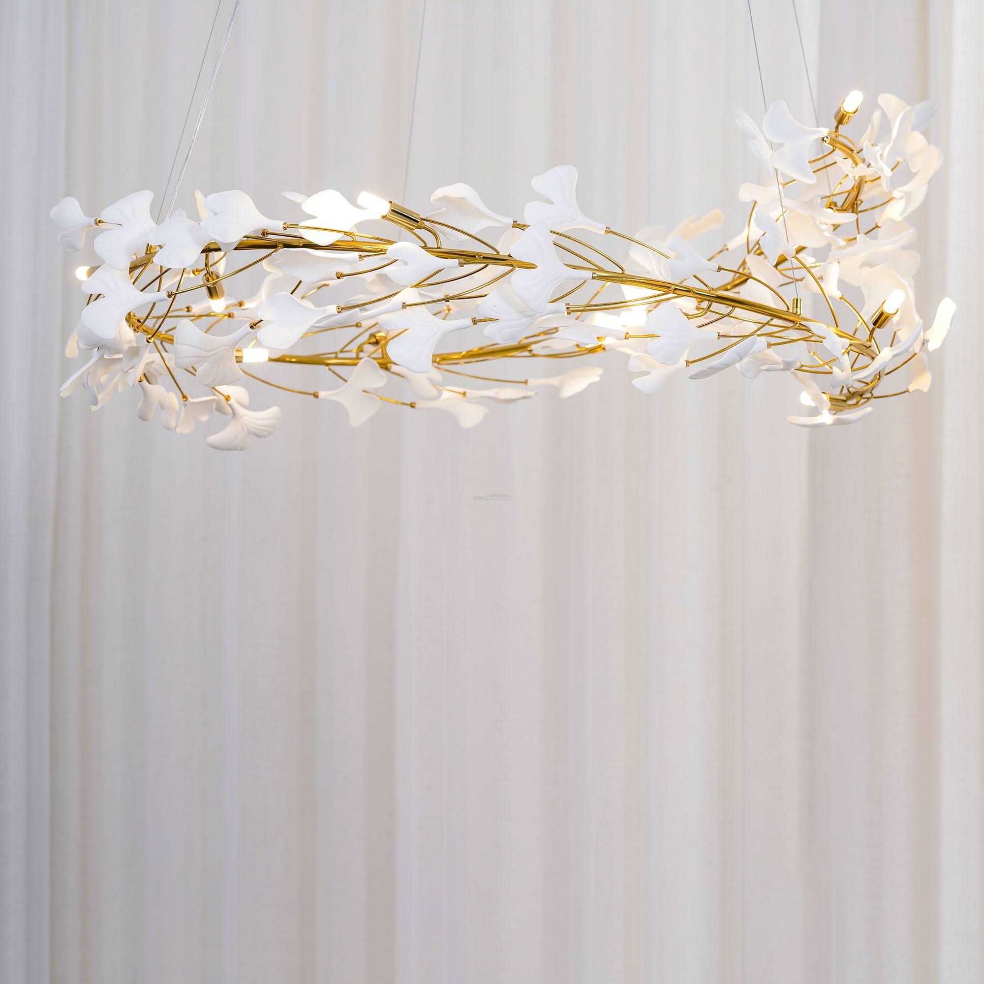Gingko Chandelier Style U - Luxehomezone