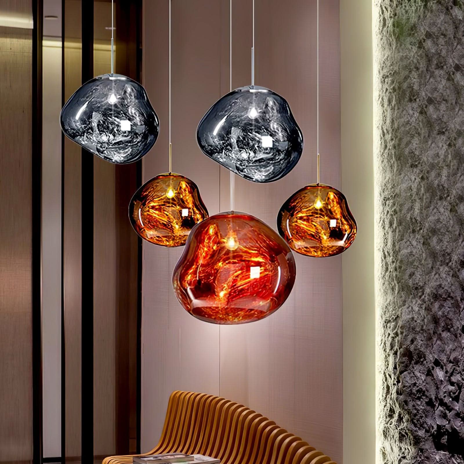 Lava Round Pendant - Luxehomezone