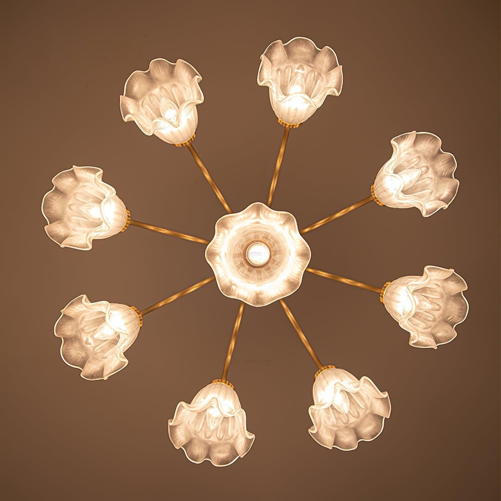Lily Chandelier ∅ 21.7″ ~31.5'' - Luxehomezone
