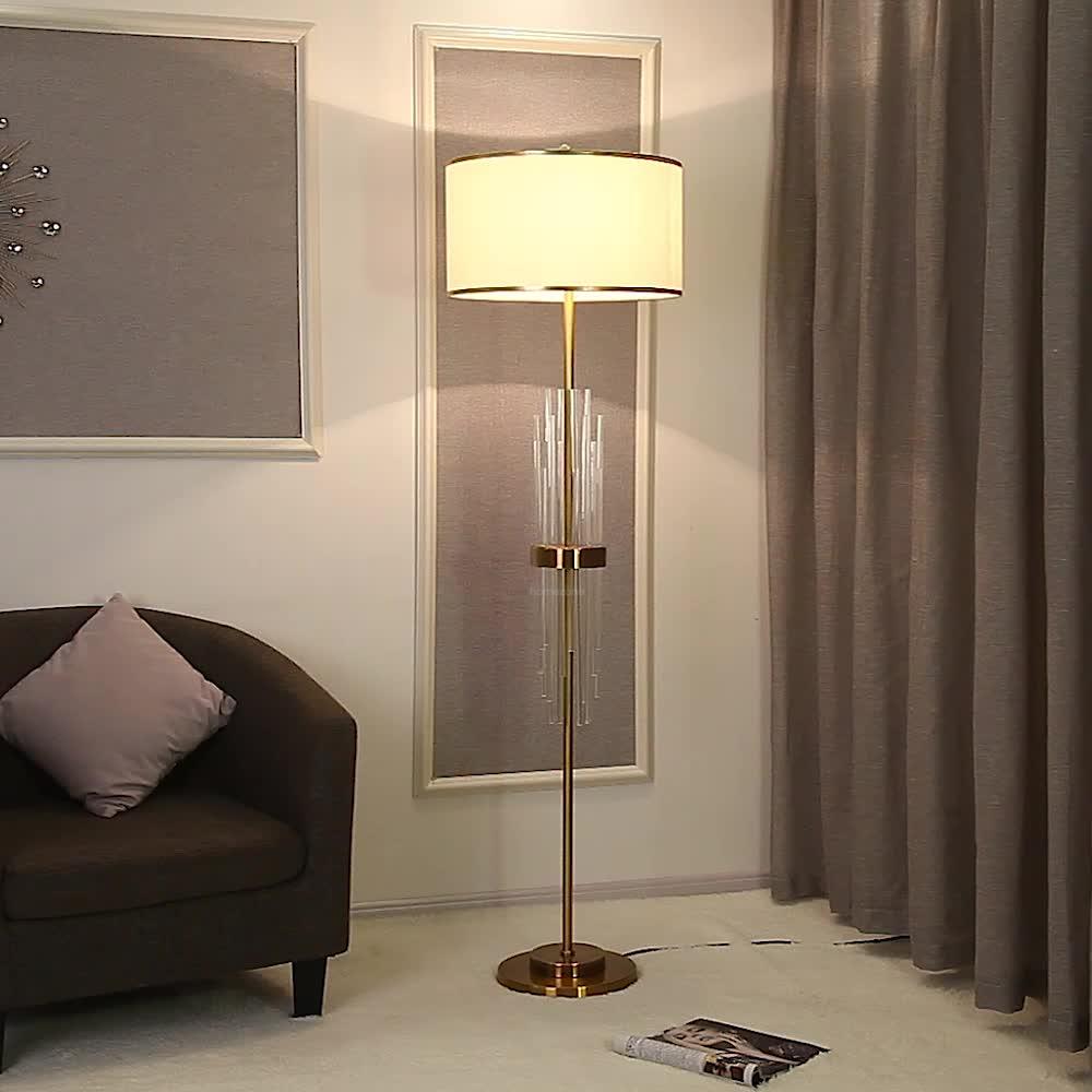 Alston Floor Lamp  ∅ 13.8″ - Geometry-1-Luxehomezone