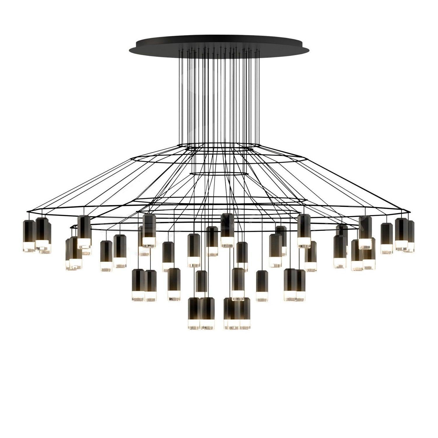 Lines Chandelier with 43/46 heads - Luxehomezone