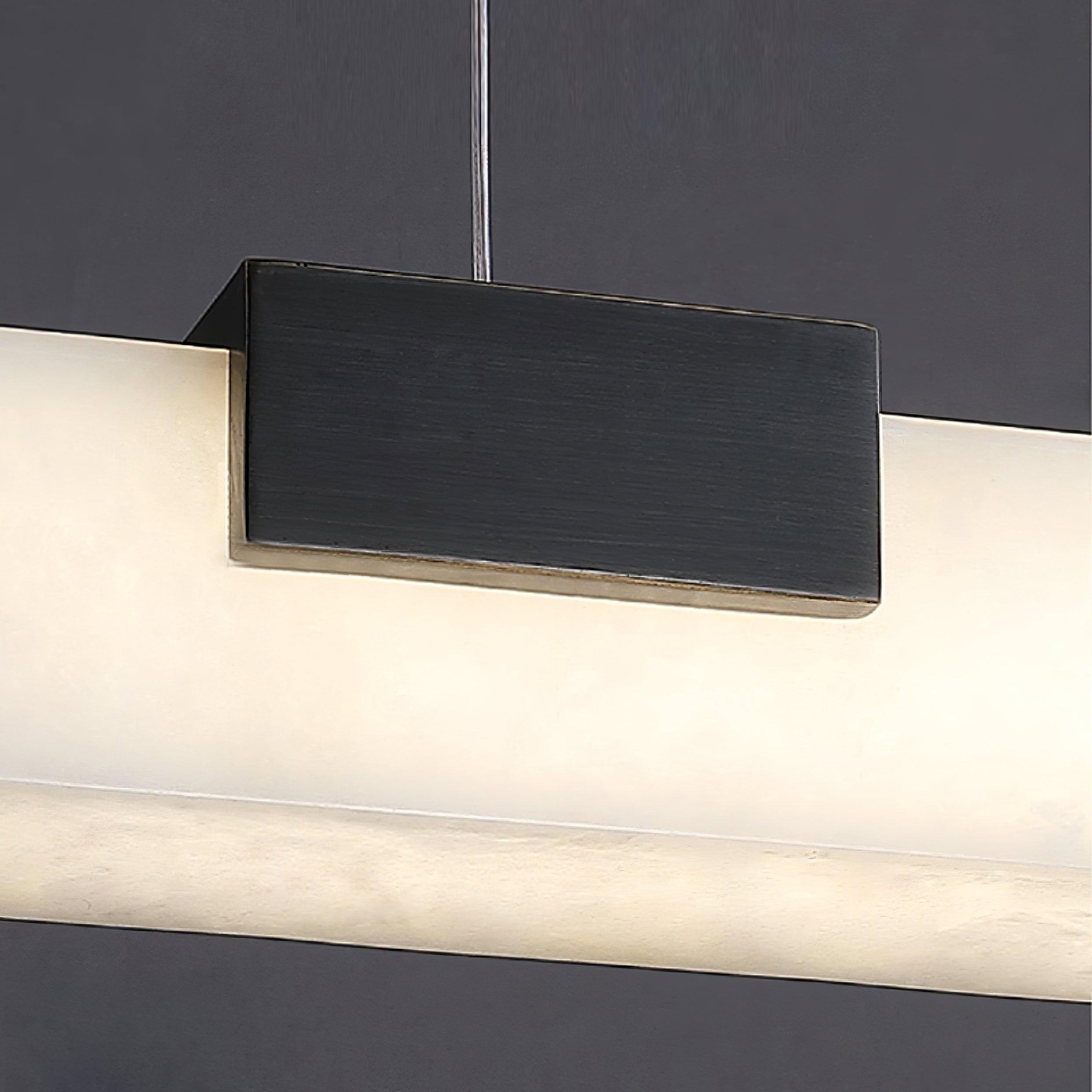 Maurizio Alabaster Linear Chandelier