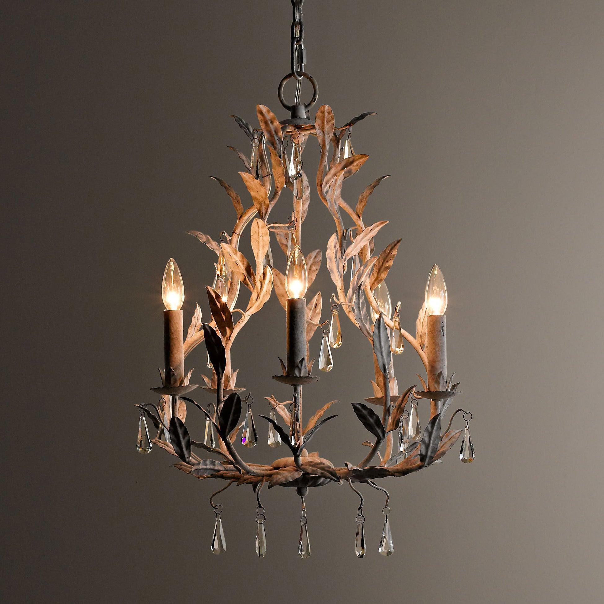 Circeo Candle Chandelier Φ 17.7″ - Candle-1-Luxehomezone