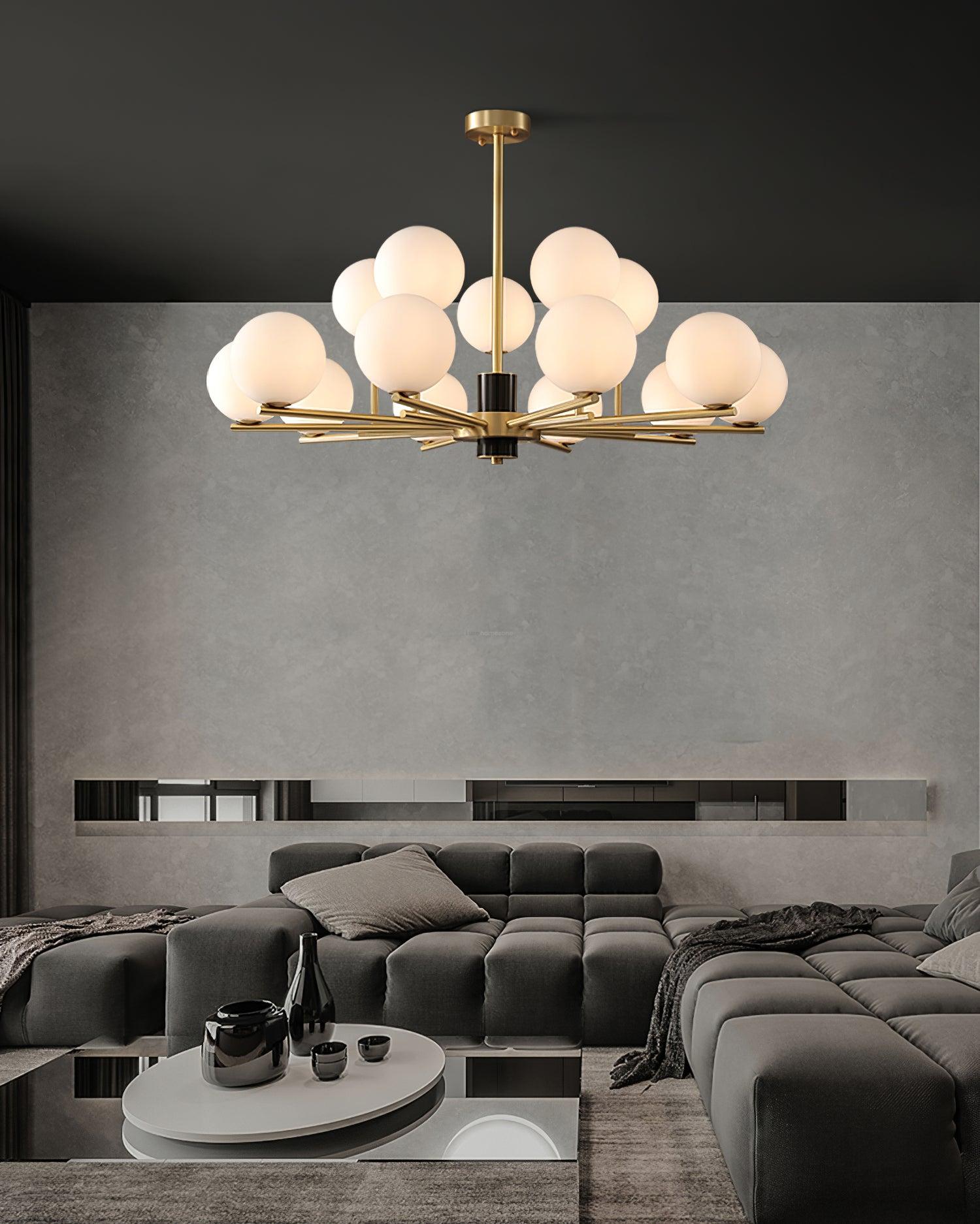 Marais Chandelier with 6/8/15 heads - Bend-1-Luxehomezone