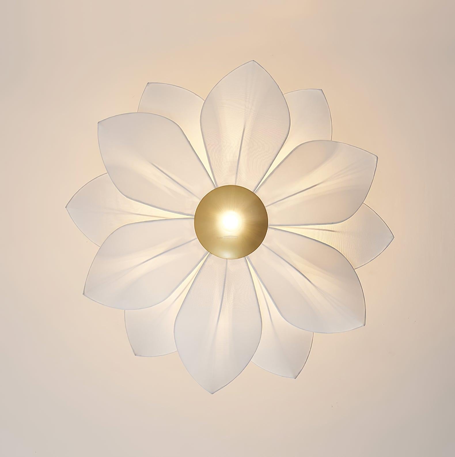 Fiore Chandelier  ∅ 32.3″ - Pleated-1-Luxehomezone