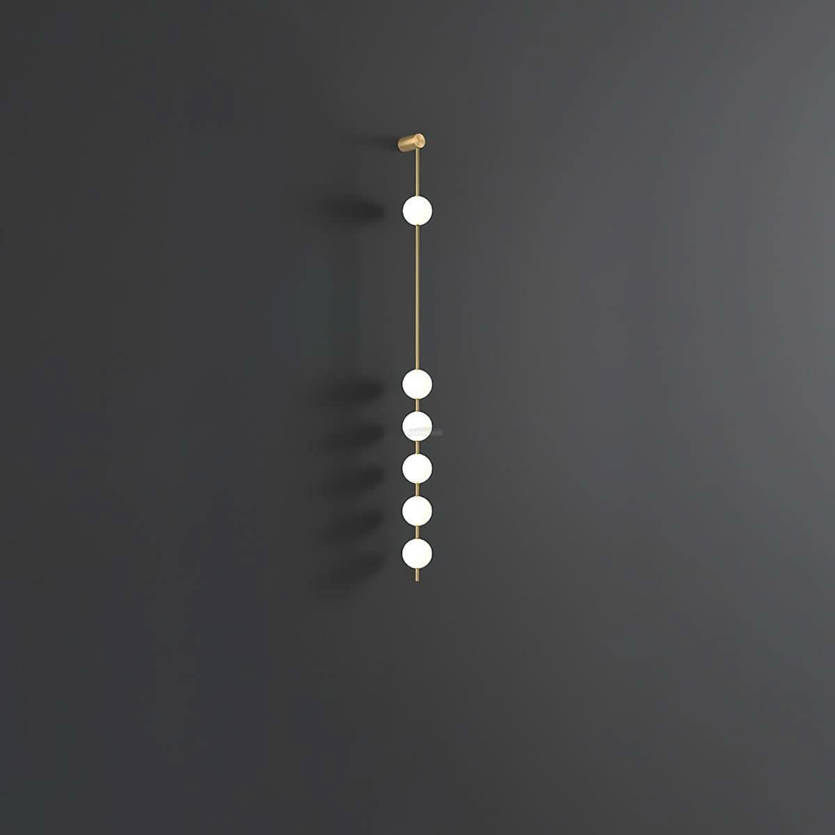 Vertical Balls Wall Sconce - Luxehomezone
