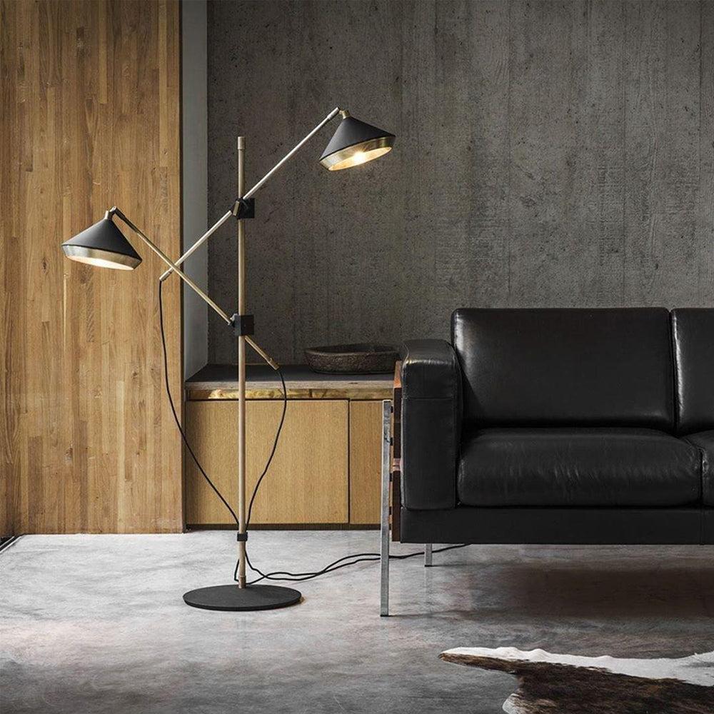 Shear Floor Lamp ∅ 26″ - Luxehomezone