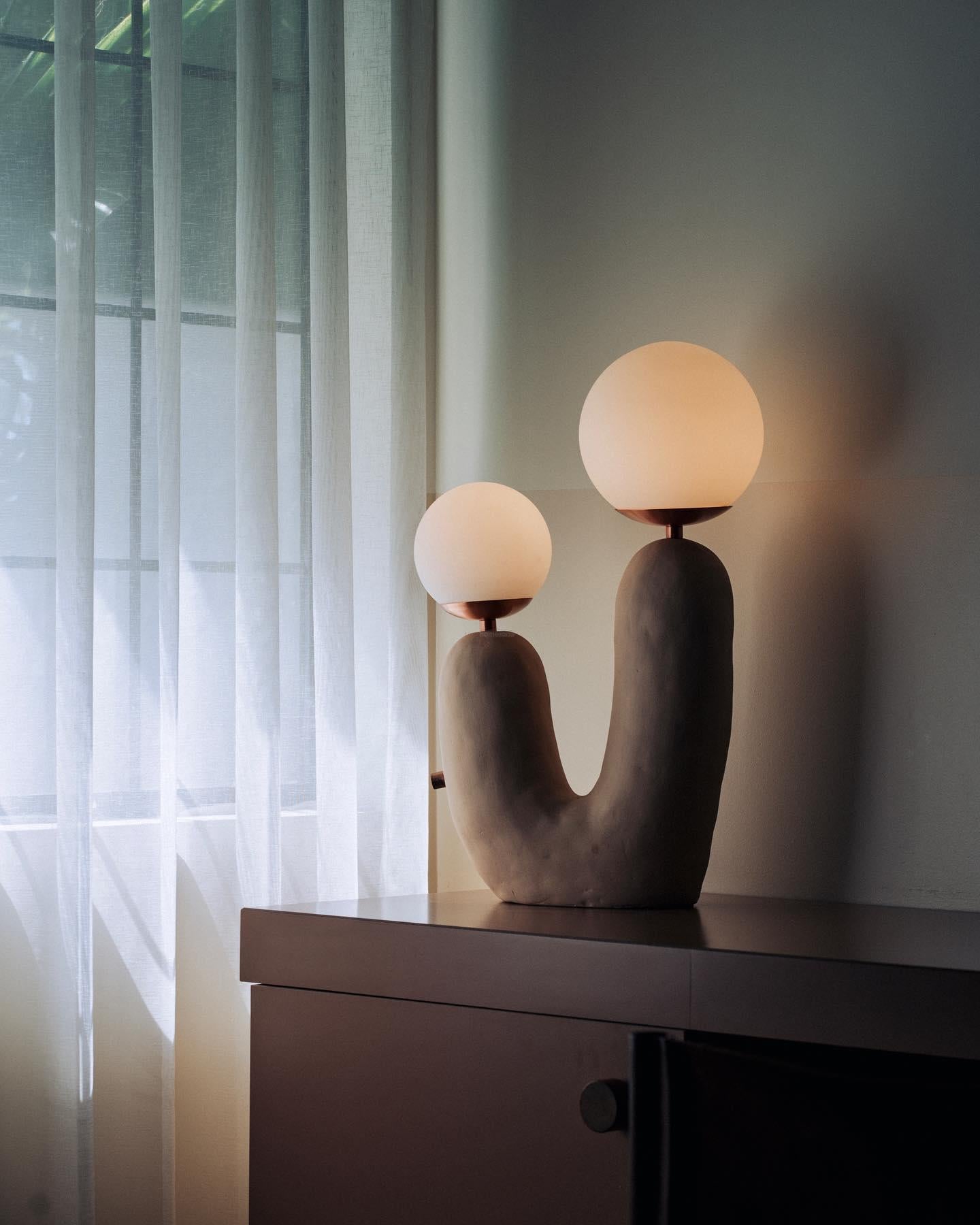 Oo Ceramics Table Lamp ∅ 22.4″ - Candy-1-Luxehomezone