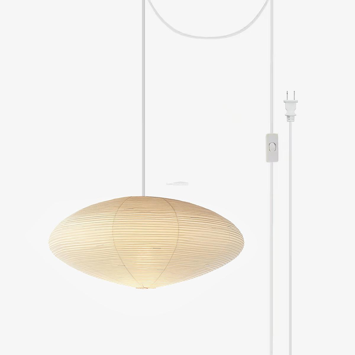Akari Paper 15A Swag Light - Luxehomezone
