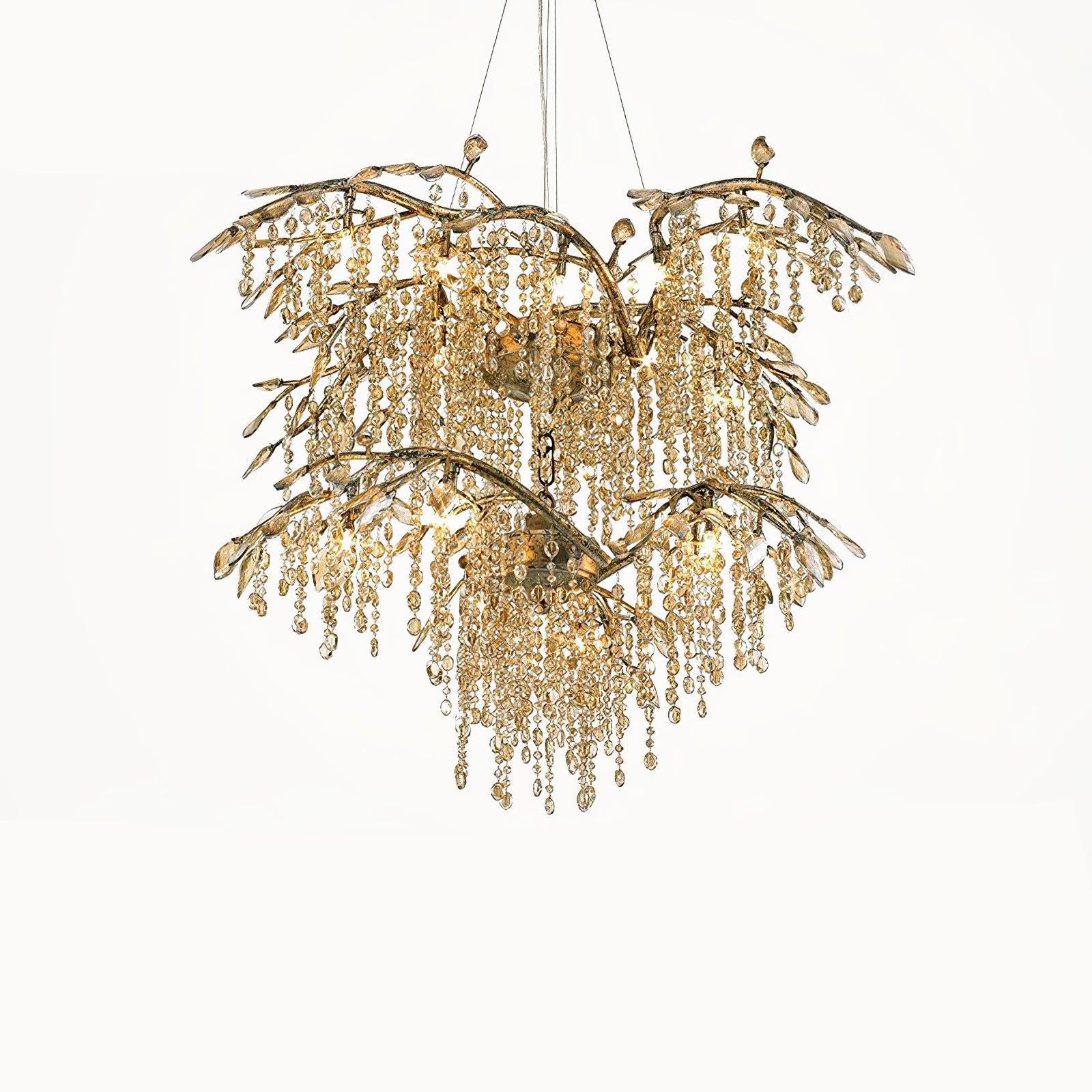 Autumn Twilight Round/Linear Chandelier - Branch-1-Luxehomezone