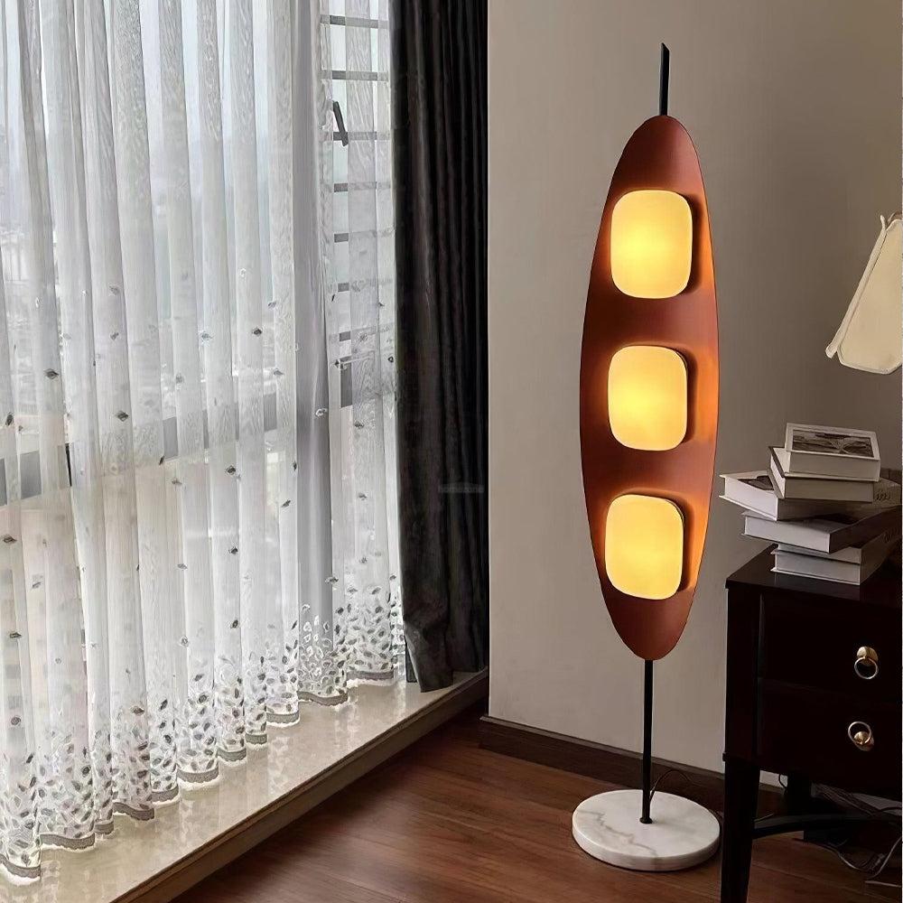 Surfboard Floor Lamp  ∅ 11.8″ - Pillar-1-Luxehomezone