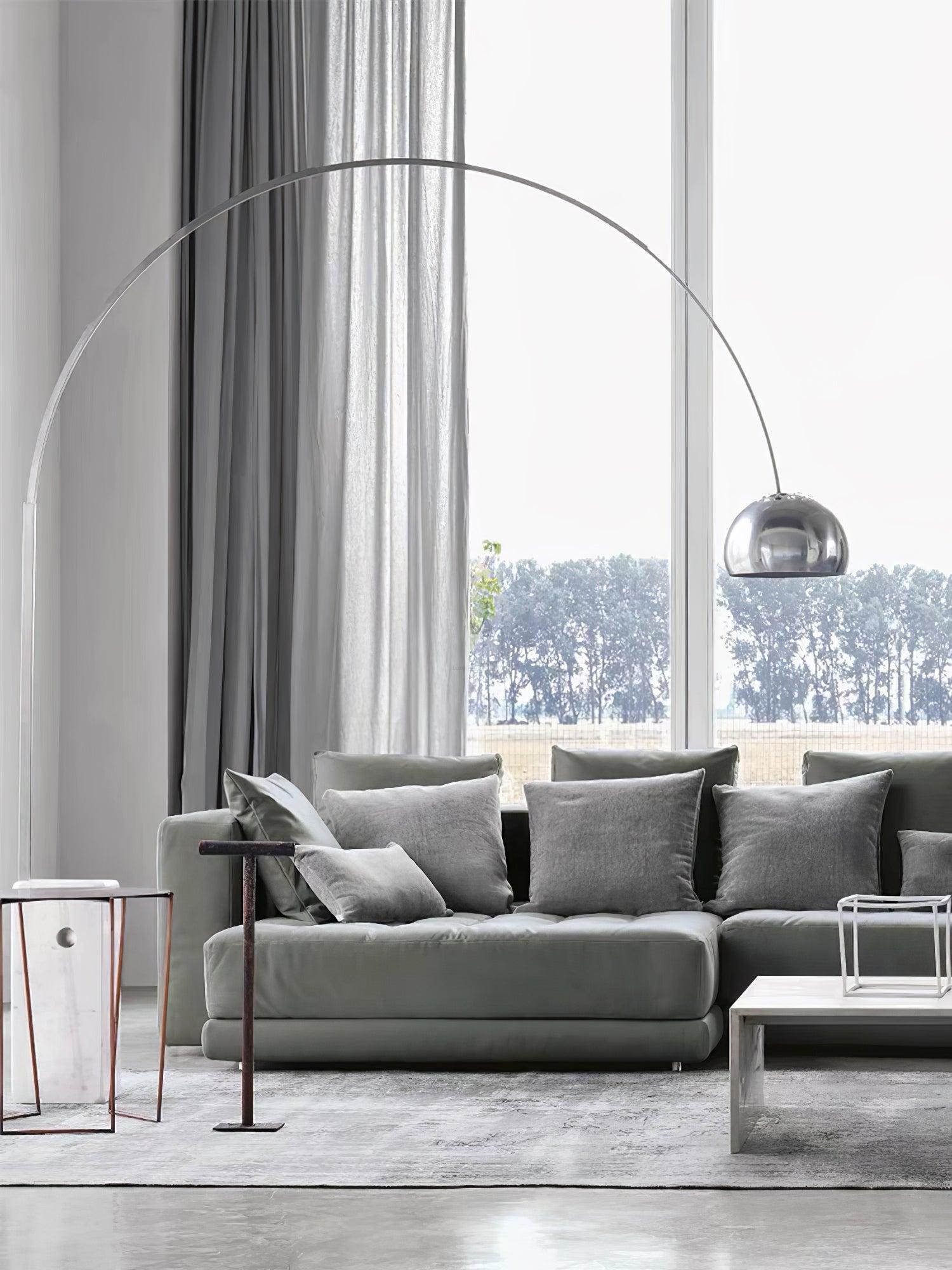 Arco Floor Light - Alabaster-1-Luxehomezone