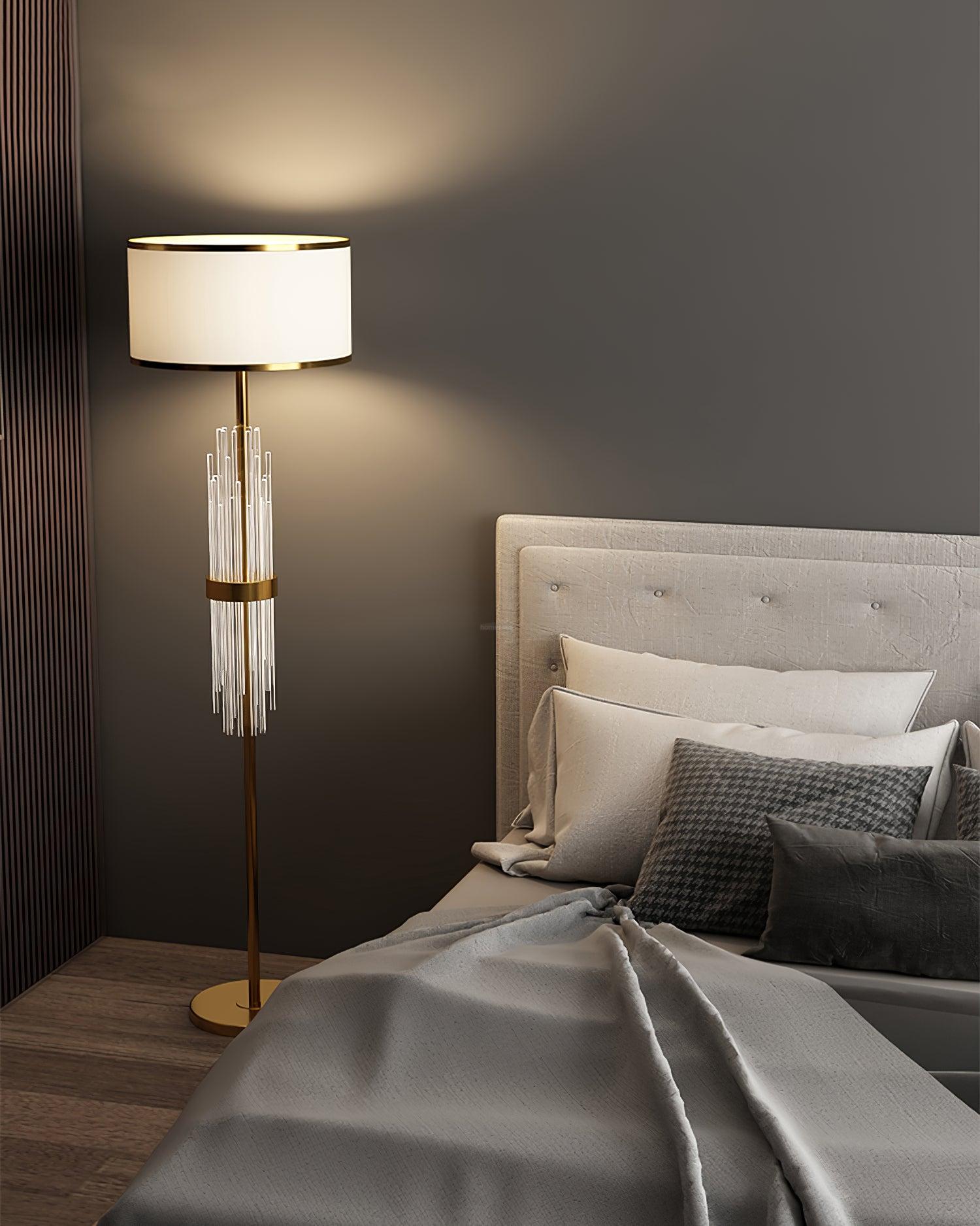 Alston Floor Lamp  ∅ 13.8″ - Geometry-1-Luxehomezone