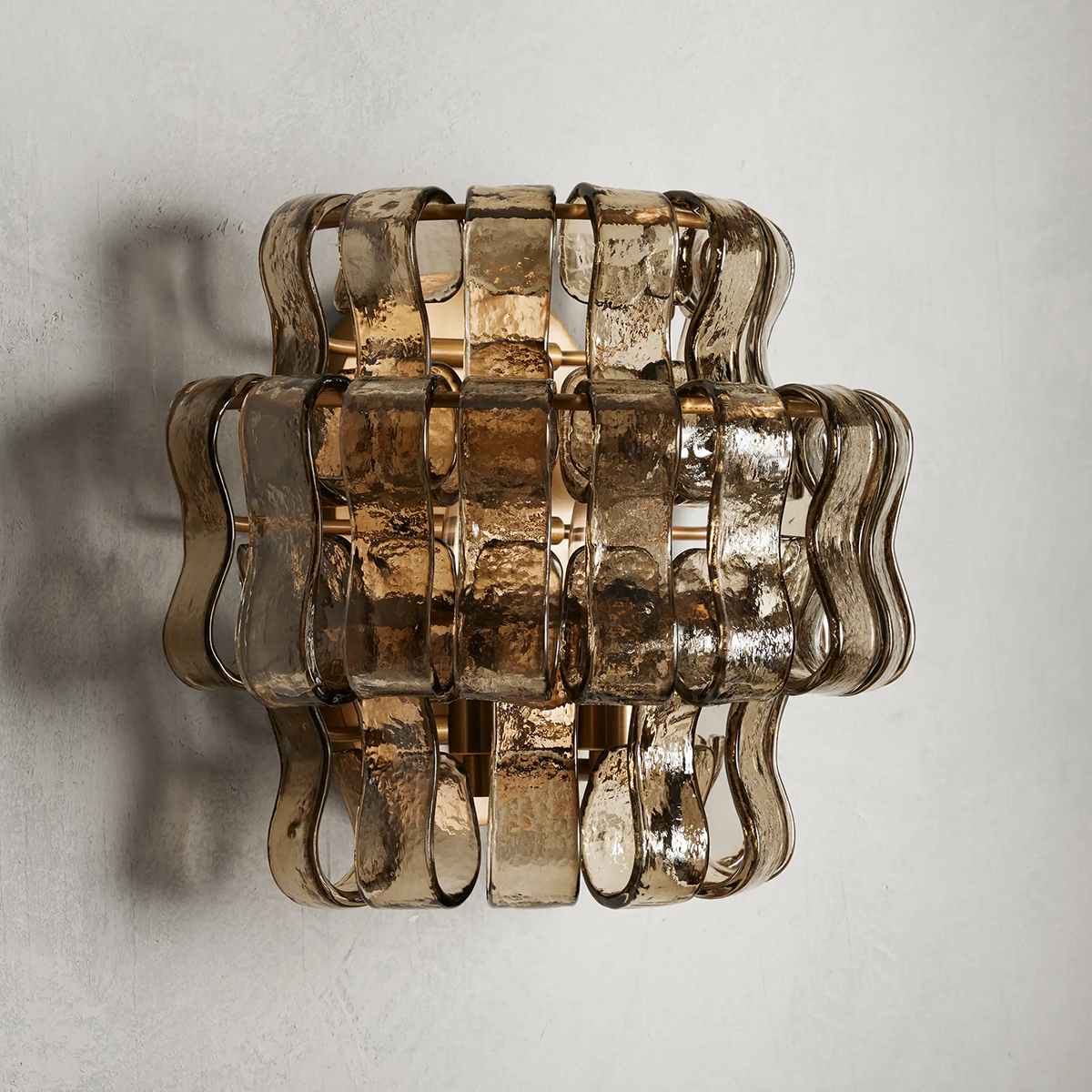 Art Glass Ghiaccio Wall Sconce - All Products, Ghiaccio Series, Ins Review, Wall Sconce- Wall Sconce1-Luxehomezone