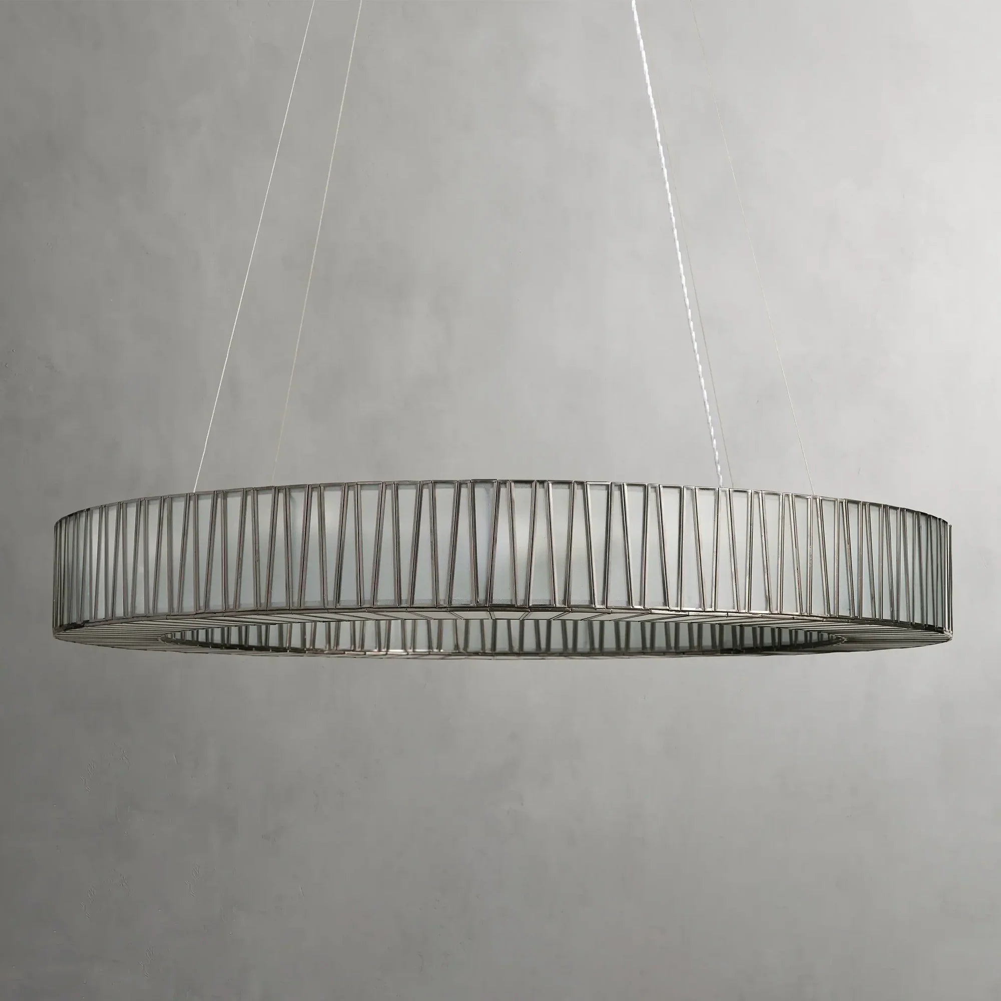 Art Glass Jeunet Round Chandelier - Chandelier, Dinner Room, Glass, Jeunet Series, Living Room- Chandelier1-Luxehomezone