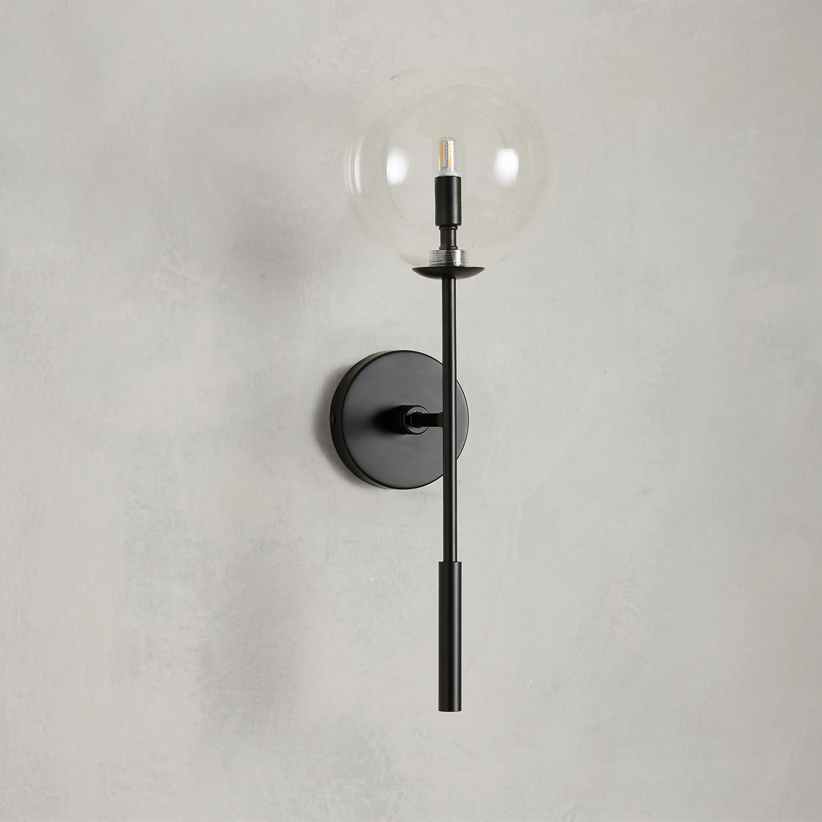 Moder Apollo Glass Ball Wall Sconce - All Products, Moder Apollo Series, Wall Sconce- Wall Sconce1-Luxehomezone