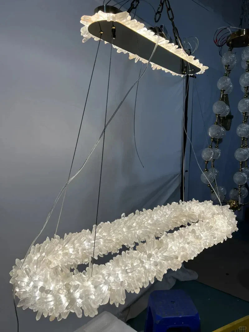 Prima Crystal Oval Chandelier