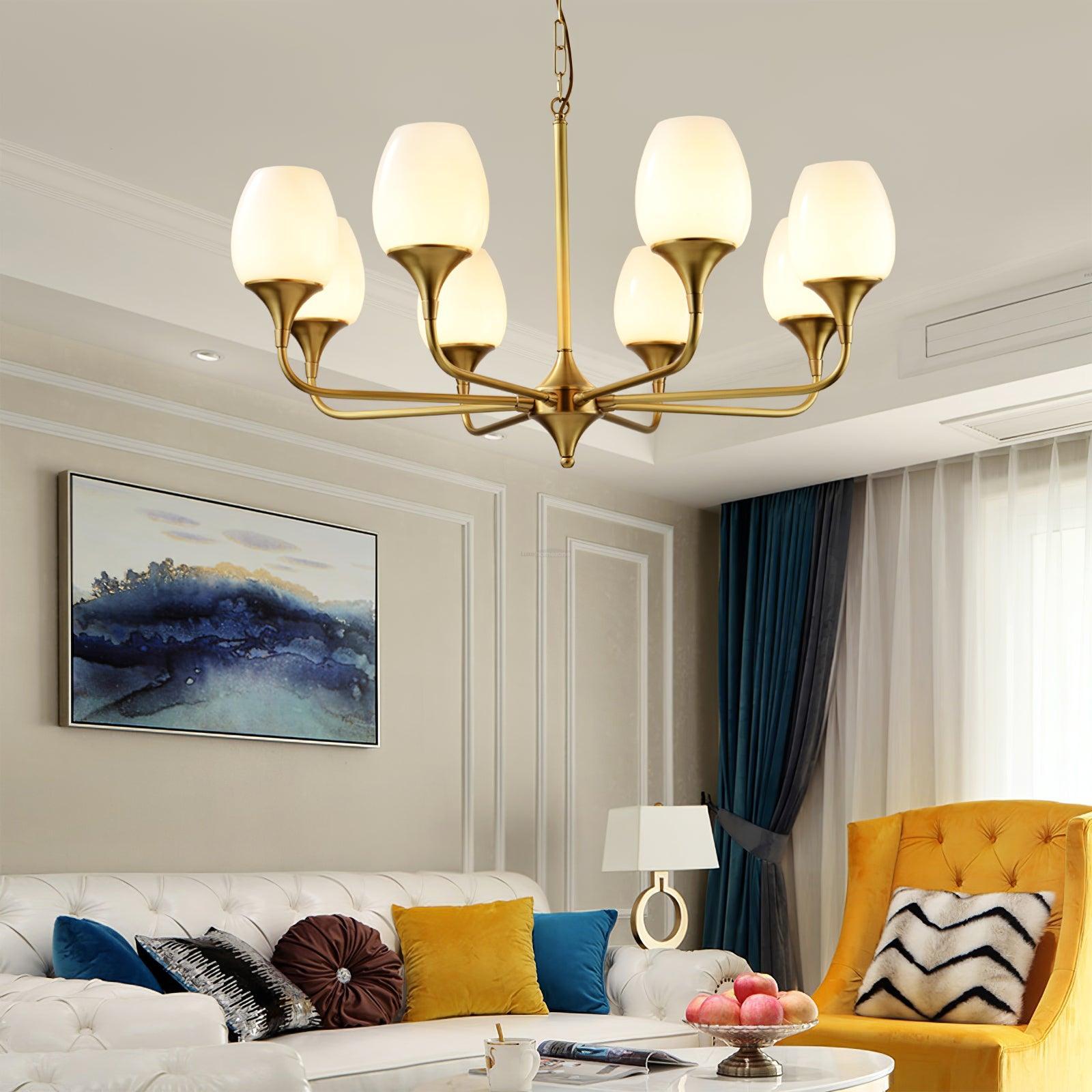 Charlie Chandelier ∅ 29.9″ - Bend-1-Luxehomezone
