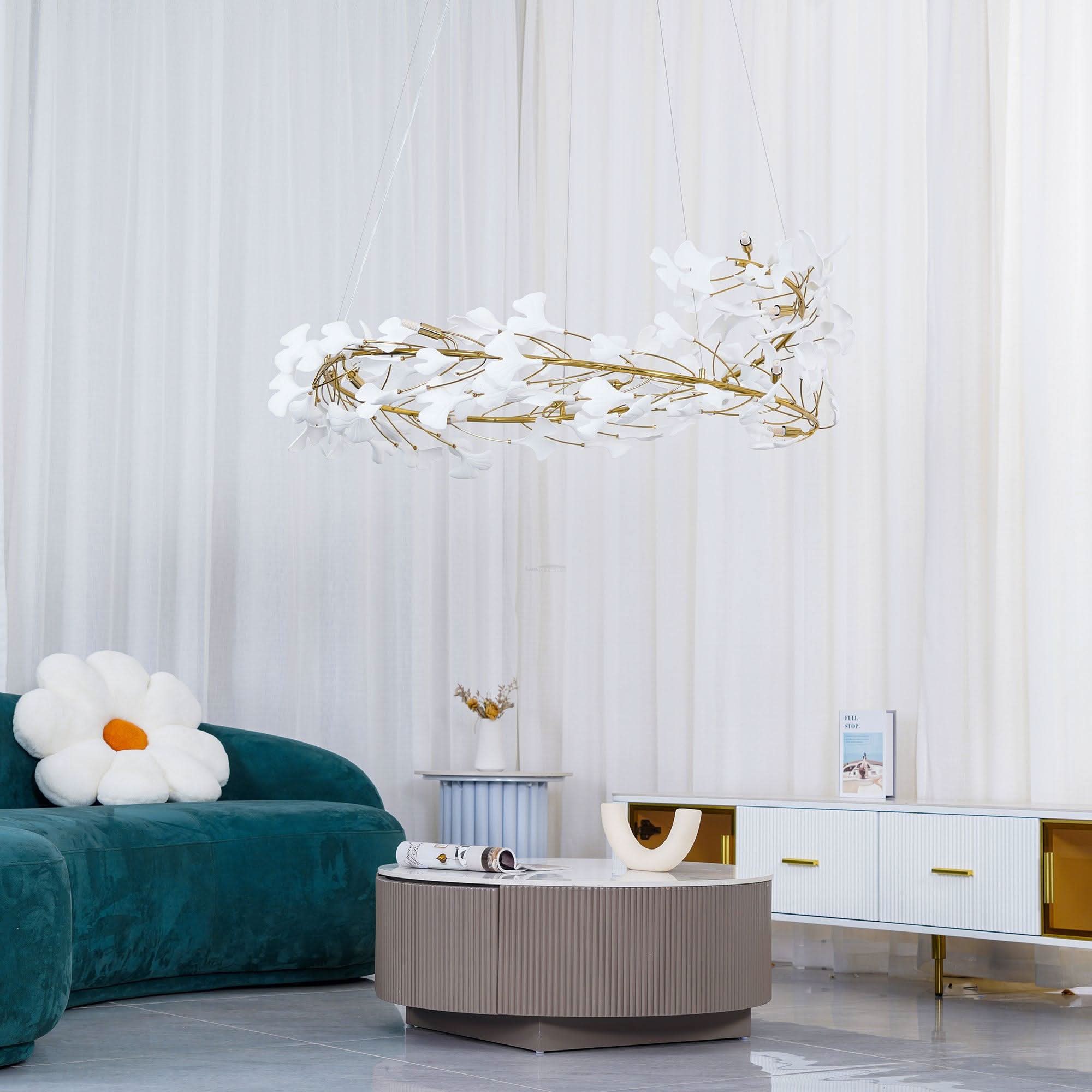 Gingko Chandelier Style U - Luxehomezone